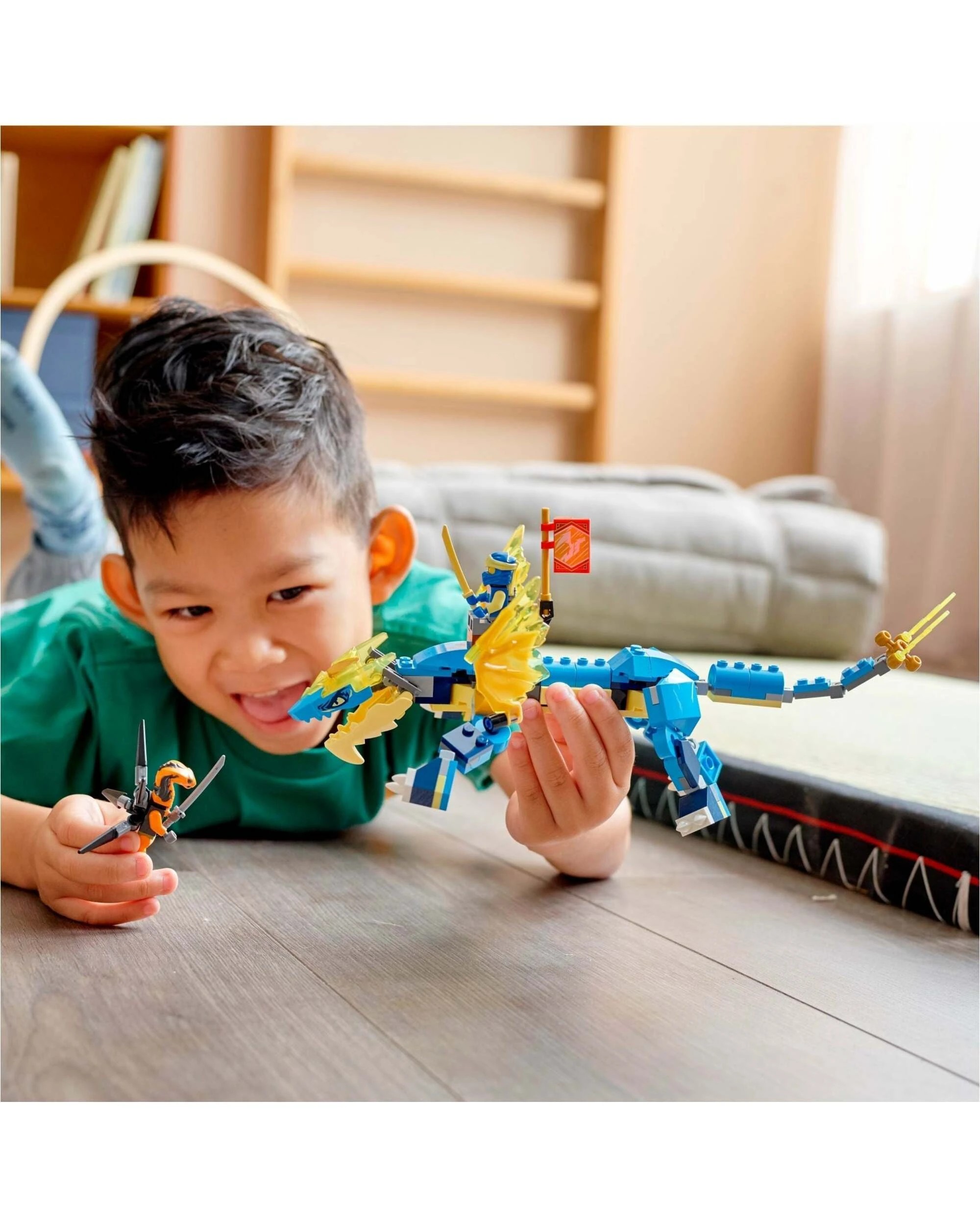 5 LEGO 71760 Jay's Thunder Dragon EVO Ninja Toy, 5 of 5