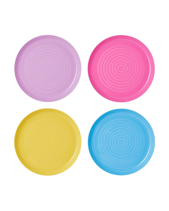 4 Pack Bright Plates