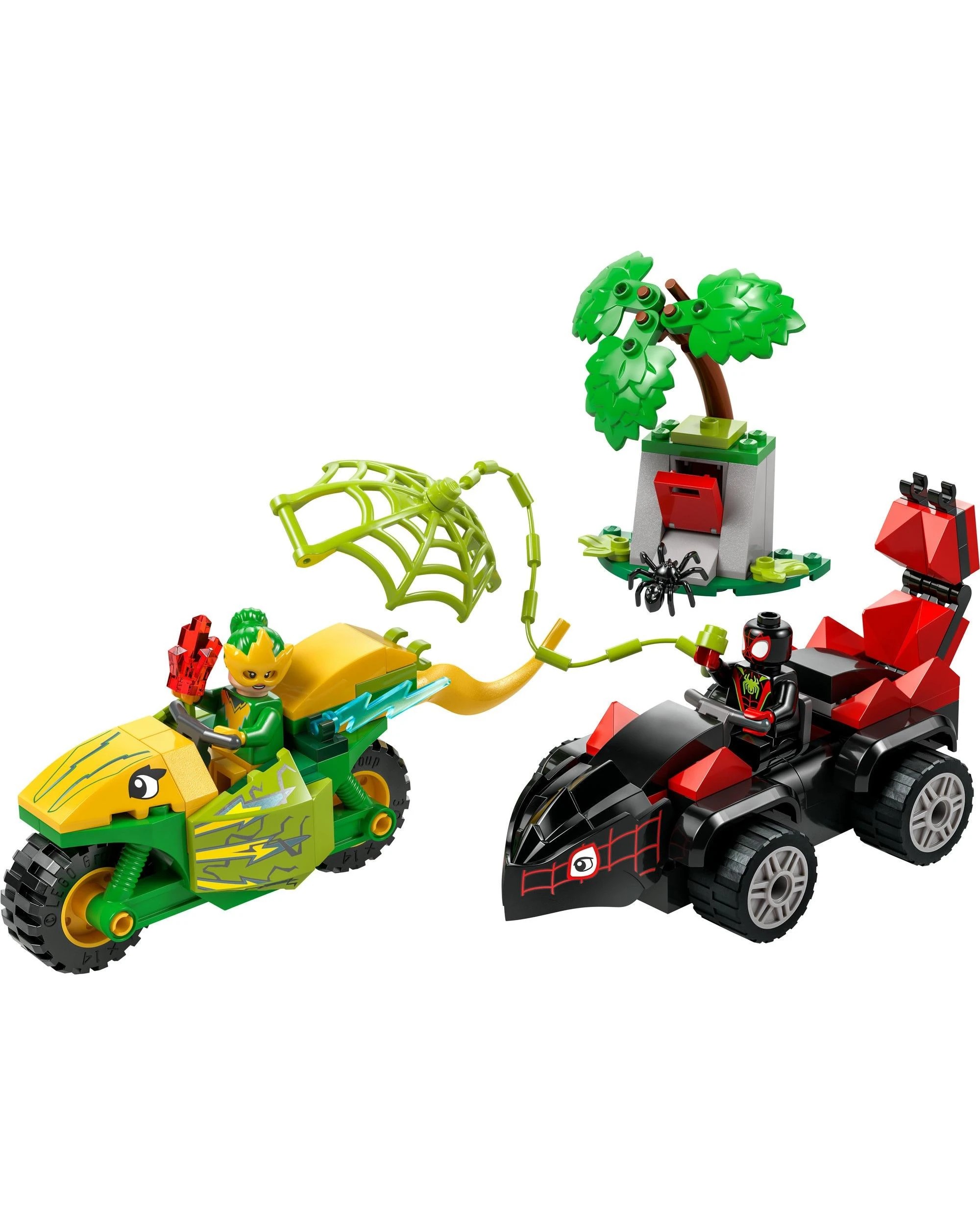 2 The LEGO Group LEGO Spidey Spin and Electro Dinosaur Vehicle Chase - 11198, 2 of 10