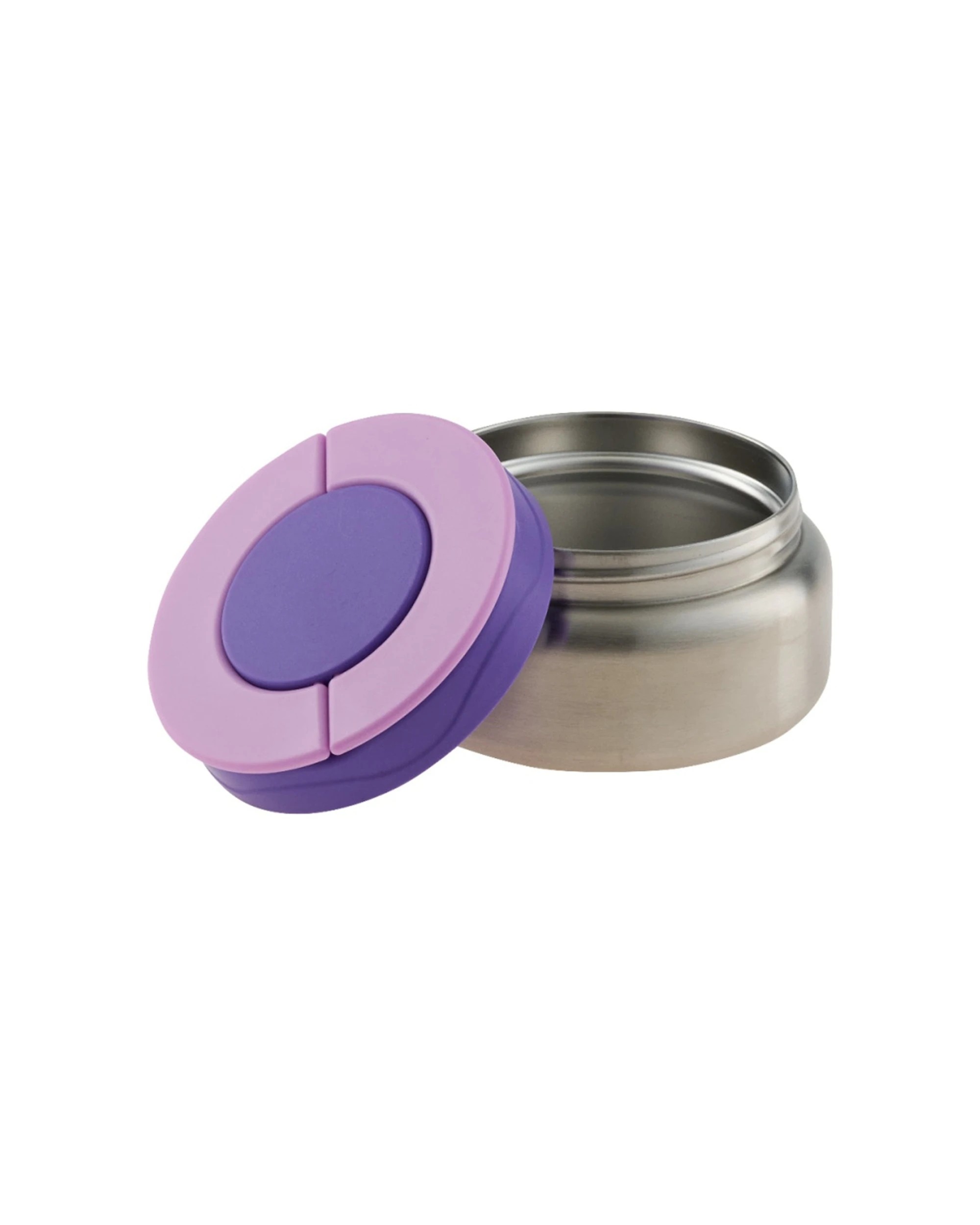 2 Avanti YumYum Bento Lunch Box Insulated Food Jar 3 Compartments Stainless Violet - Purple, 2 of 5