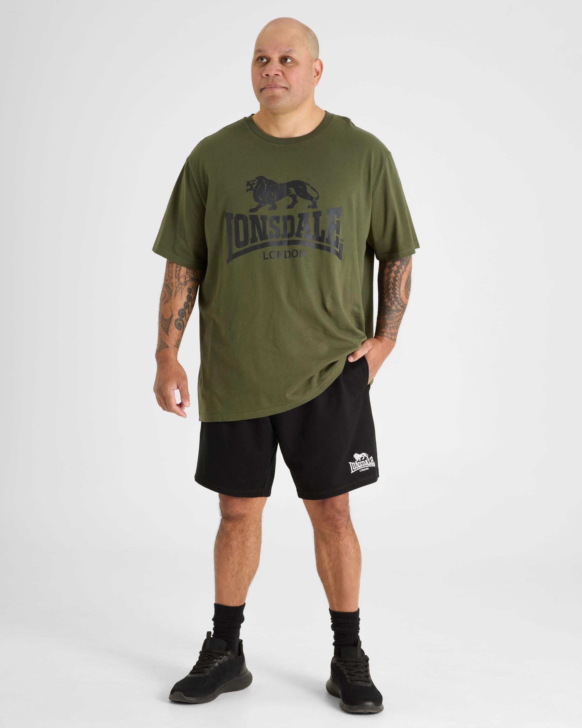 2 Lonsdale London Plus Size Shorts BLACK, 2 of 5
