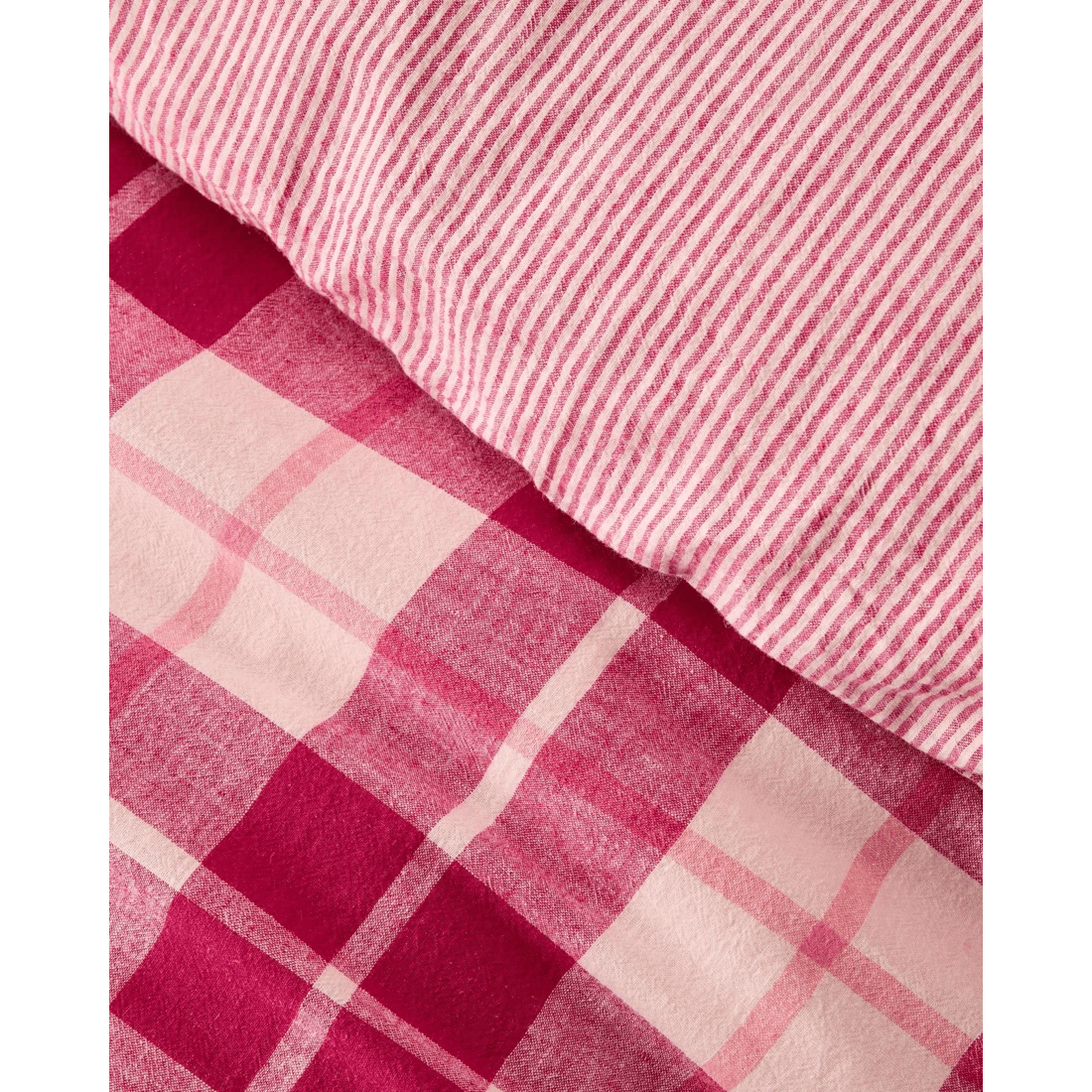 5 Target Ashlee Check Linen/Cotton Quilt Cover Set - Pink, 5 of 9