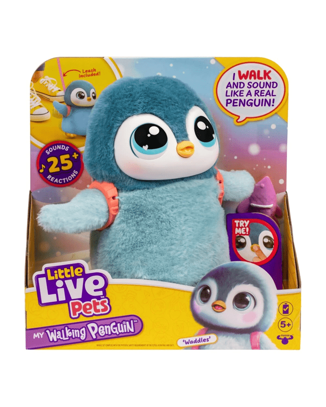 Little Live Pets My Walking Penguin - Wad