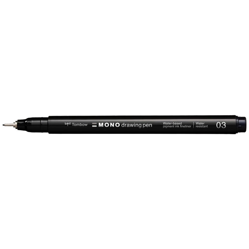 2 Tombow Mono Drawing Pen Black 0.3mm, 2 of 3