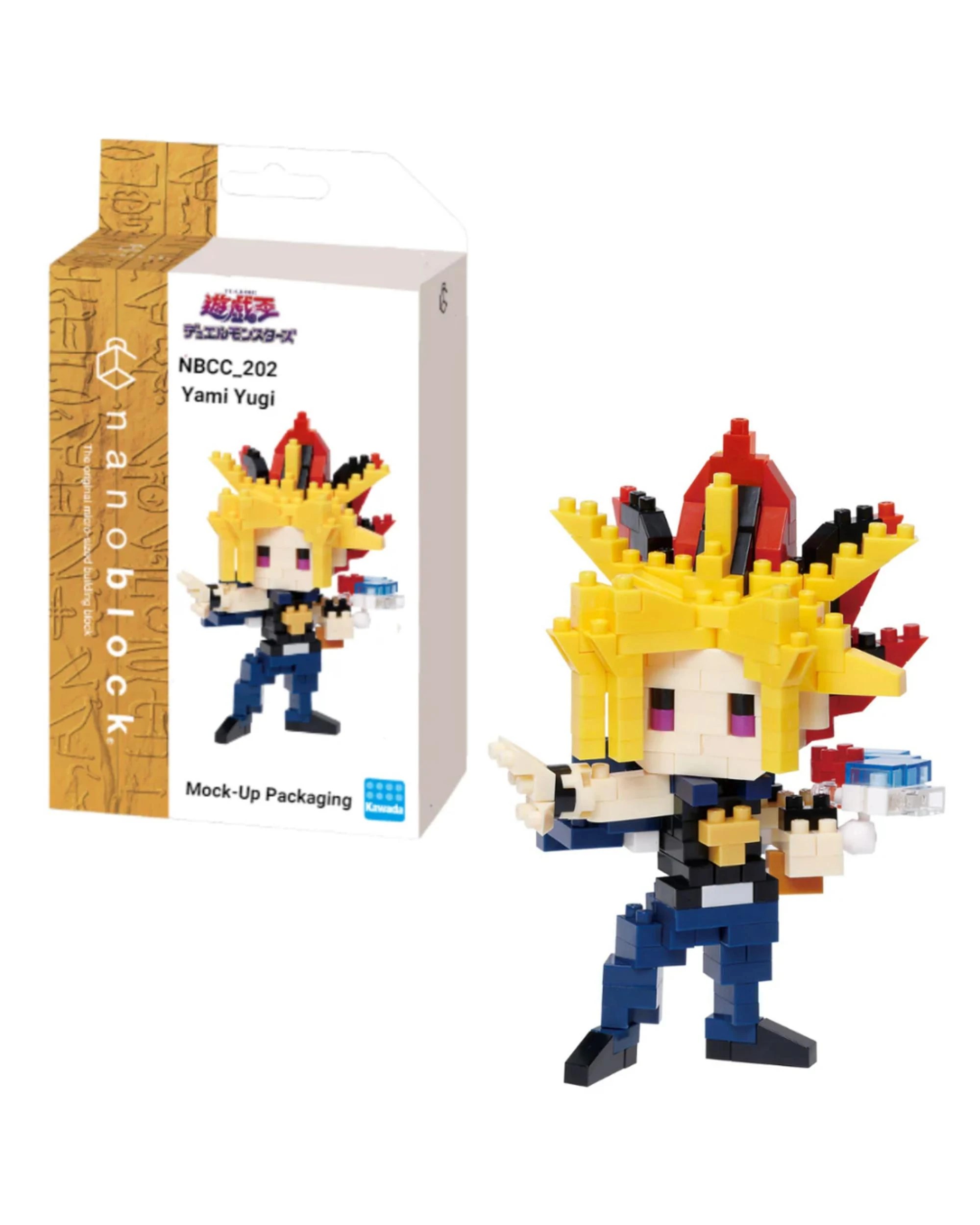1 Kawada Nanoblock Yu-Gi-Oh Yami Yugi, 1 of 5