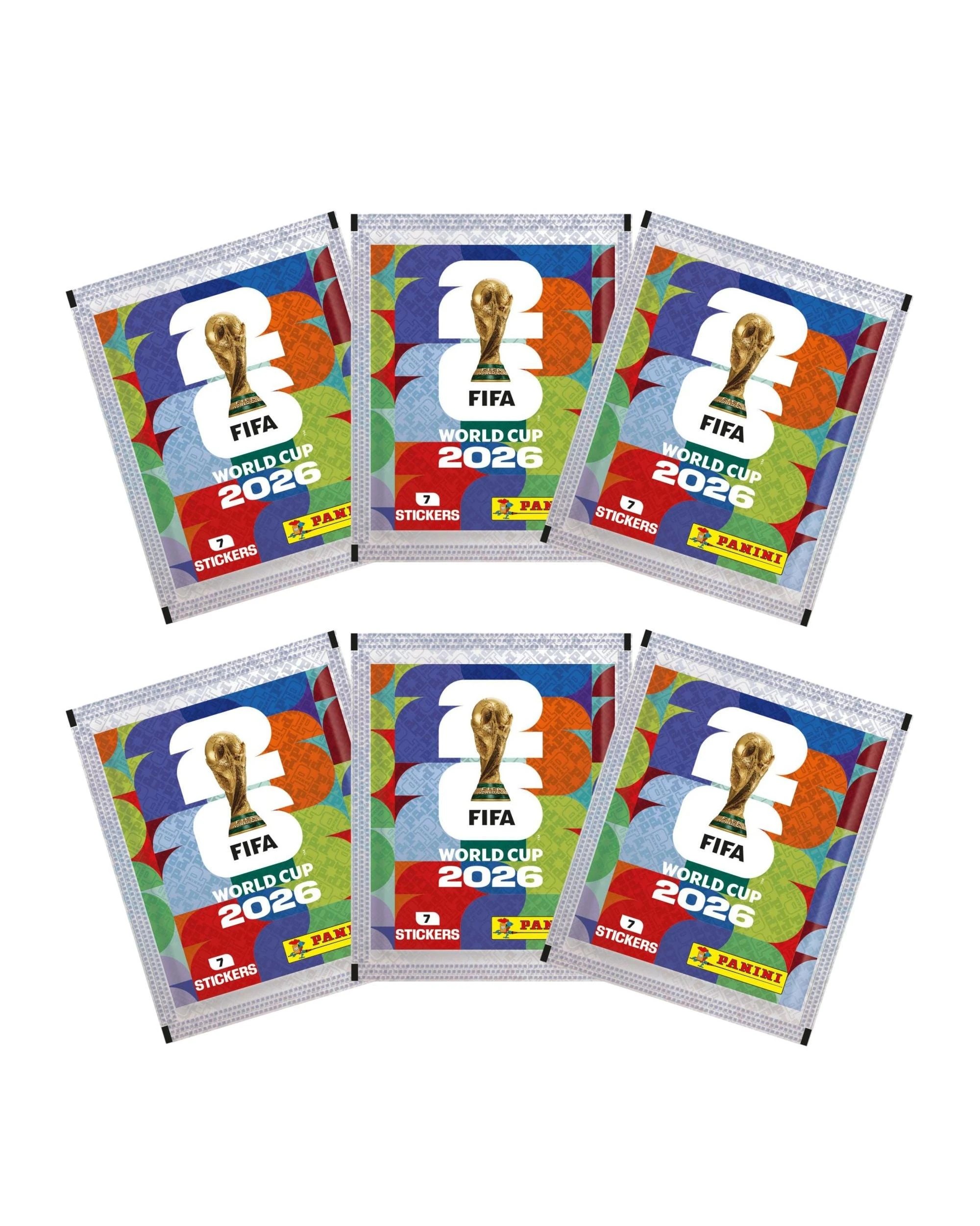 1 Panini FIFA World Cup 2026 Sticker Collection Pack of 6, 1 of 3