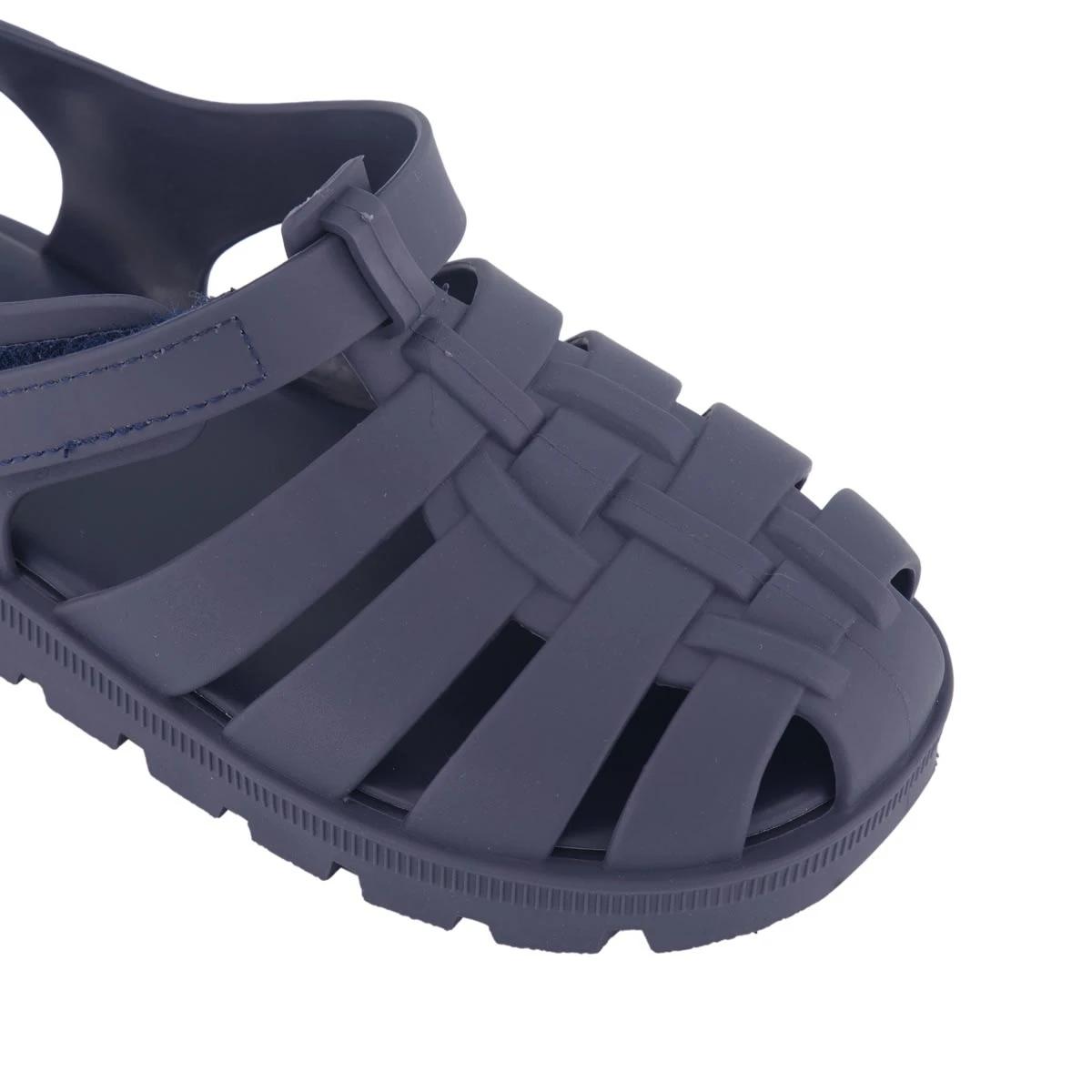 4 Junior Jelly Sandals DRESS BLUE, 4 of 4