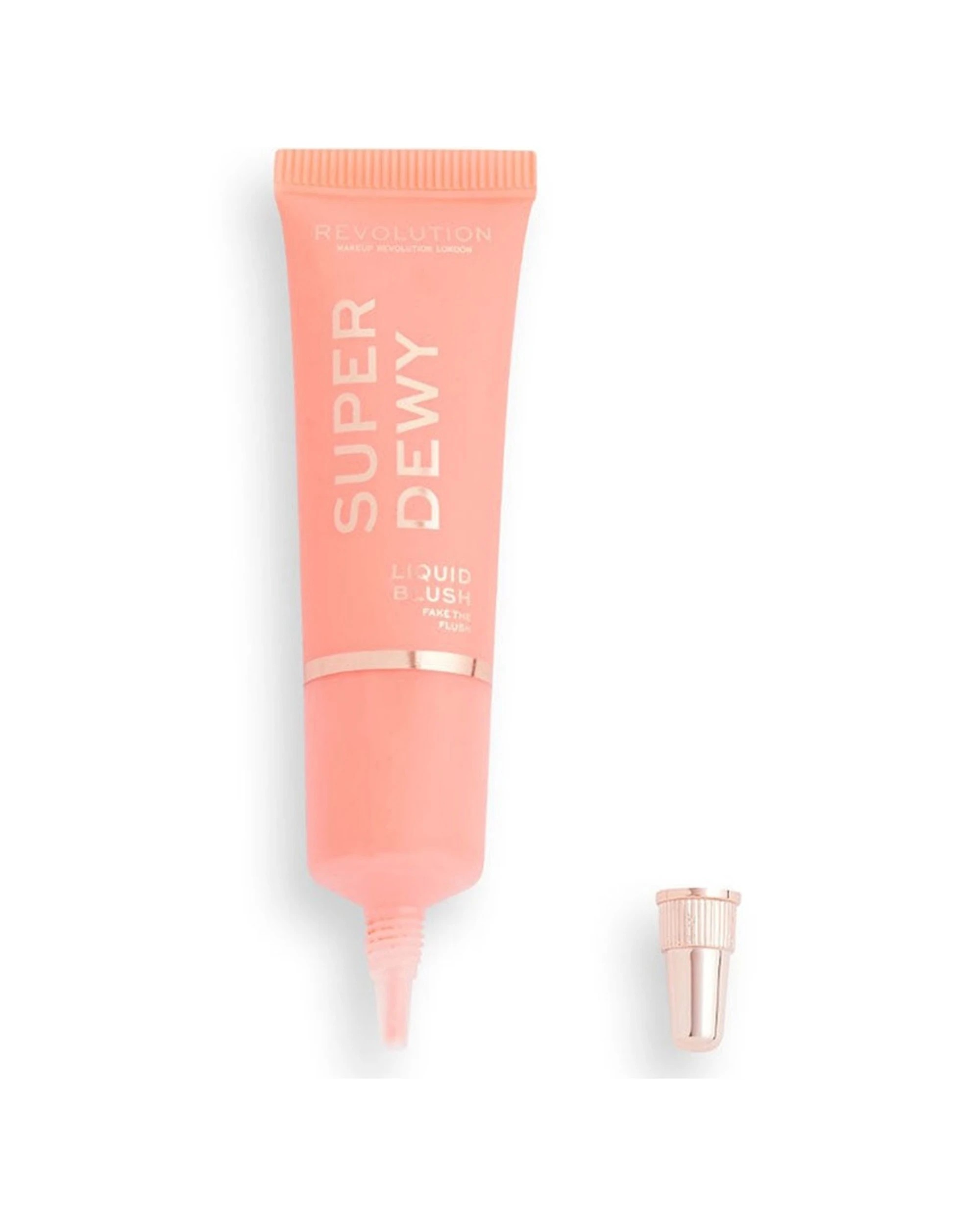 1 Revolution Beauty Super Dewy Liquid Blush Makeup Fake The Flush Shade, 1 of 1