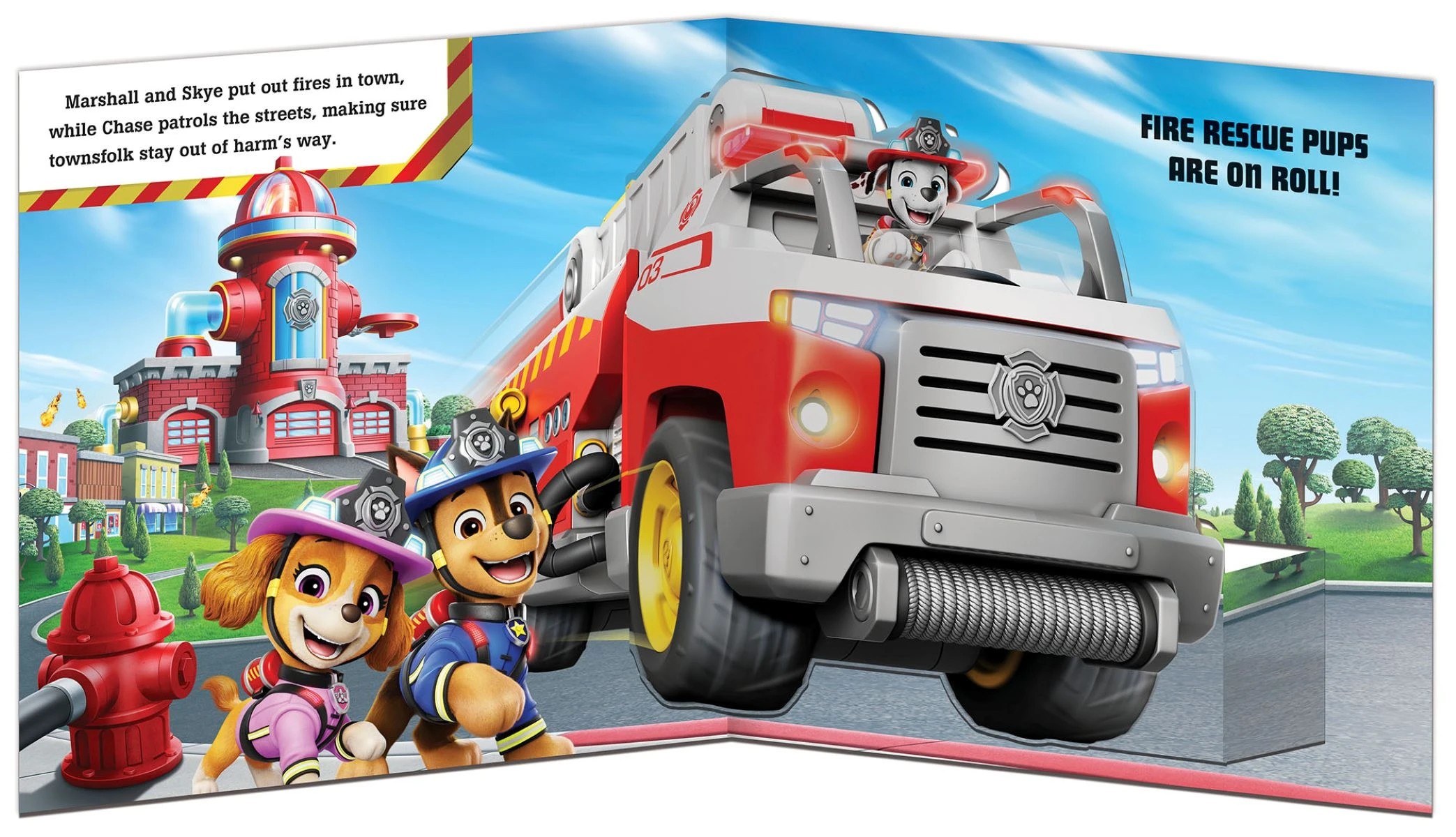 3 PAW Patrol Fire Rescue: Go Team Rescue! - Book, 3 of 3