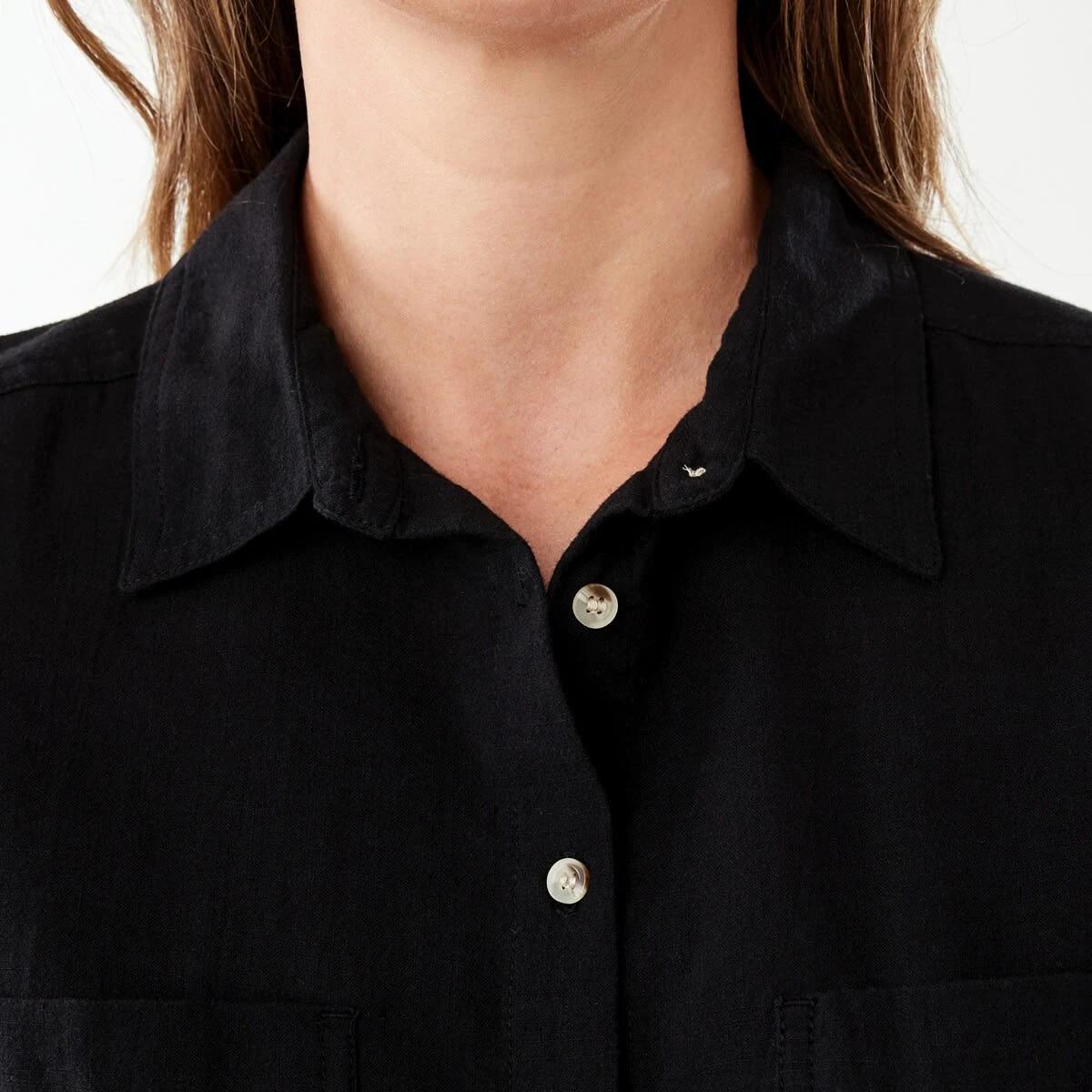 5 Long Sleeve Casual Shirt Black, 5 of 8