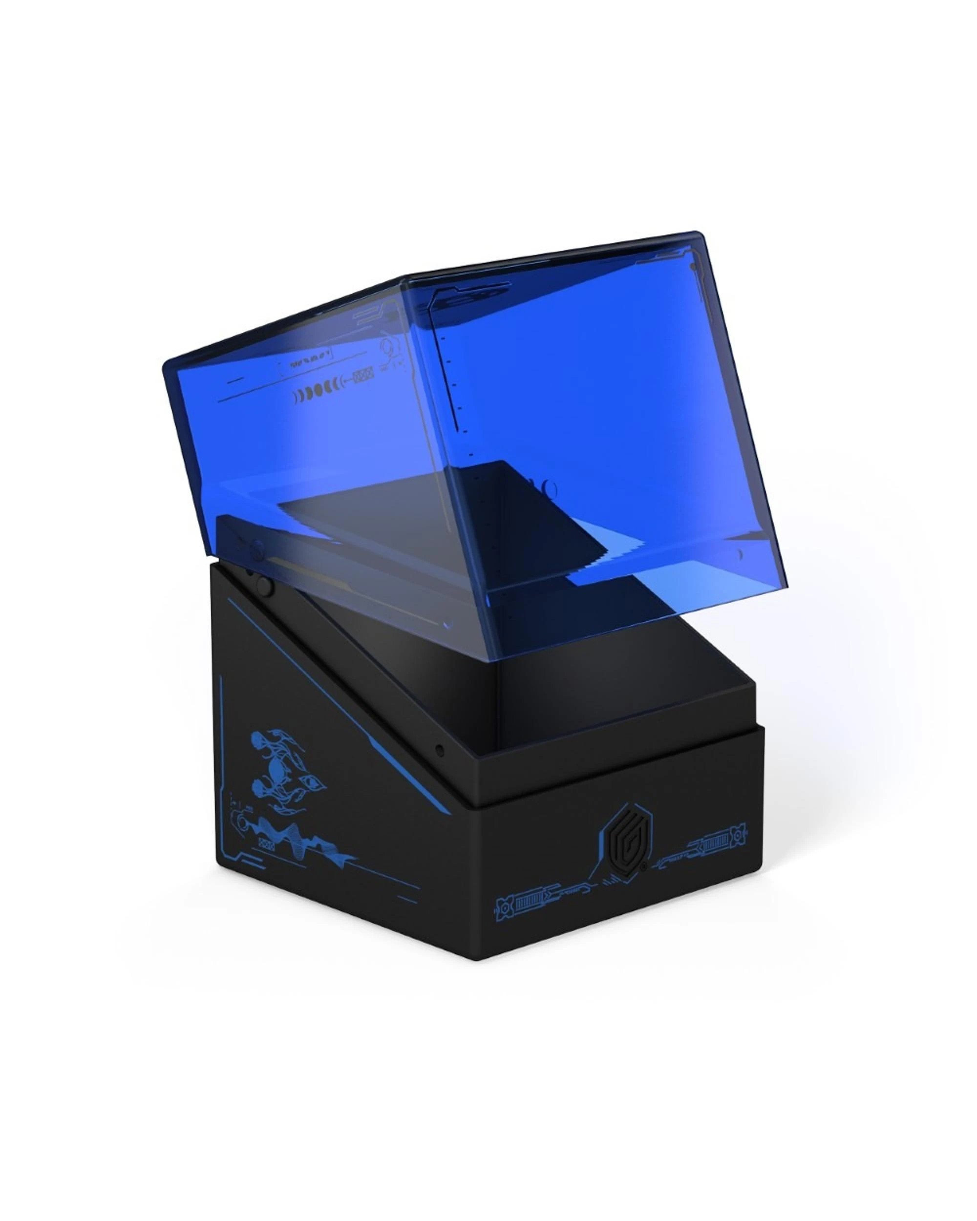 2 Ultimate Guard Magic the Gathering Edge of Eternities Boulder 100+ Illvoi Deck Box - Blue, 2 of 3