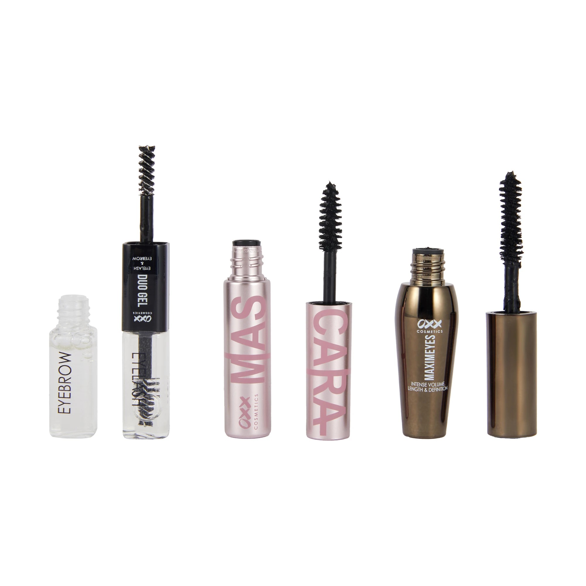 3 OXX Cosmetics Mini Lashes Mascara Trio - Black, 3 of 8