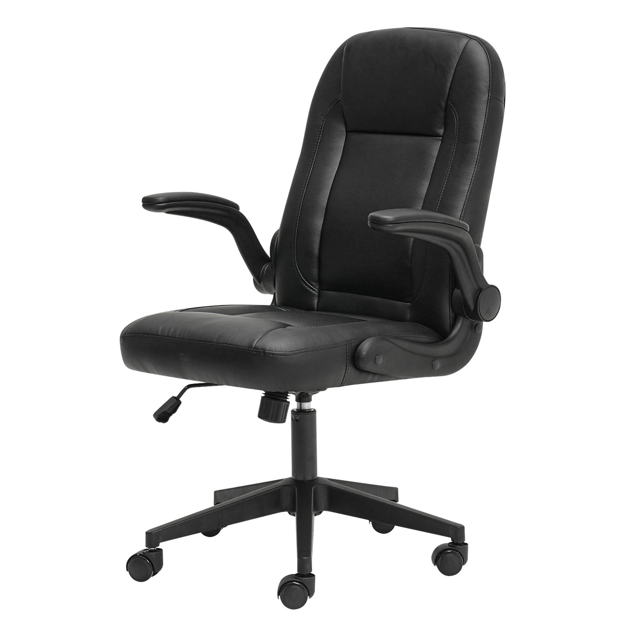 1 Levede  Adjustable Office Chair - Black, 1 of 9