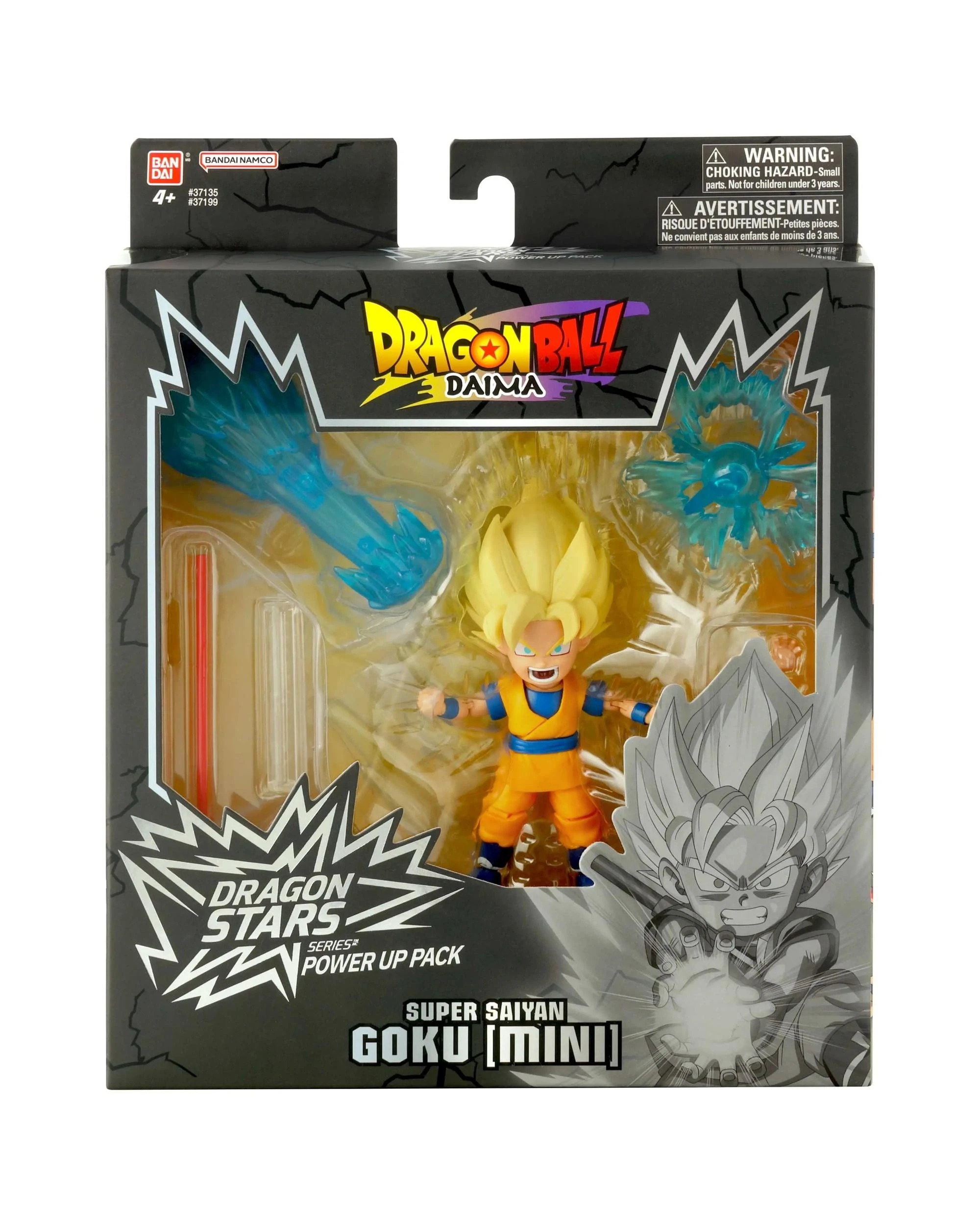 1 Dragon Ball DAIMA Dragon Stars Power Up Pack Super Saiyan Goku - Mini -  Figure, 1 of 9