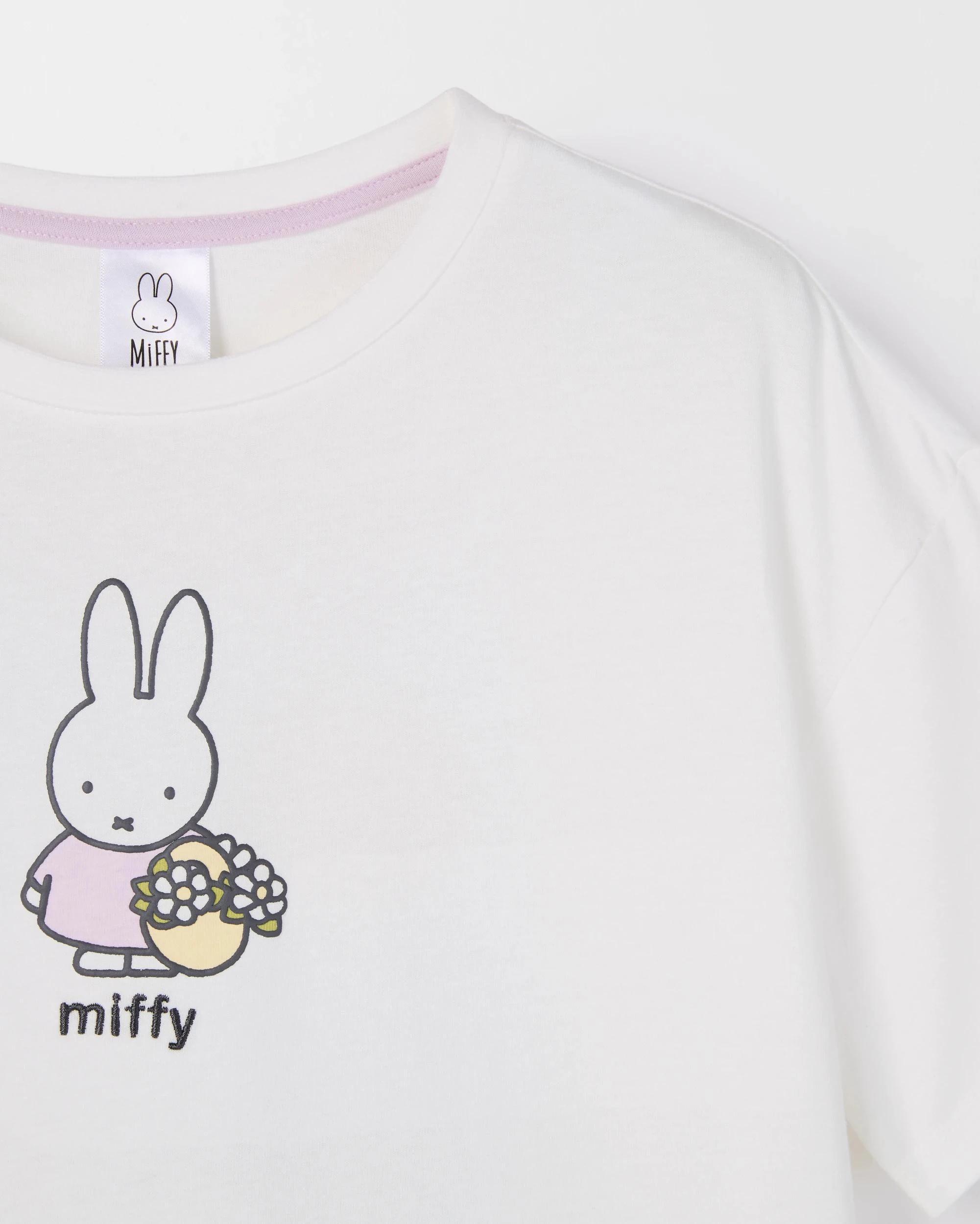 6 Miffy Australian Cotton Short Sleeve T-Shirt CREAM, 6 of 7