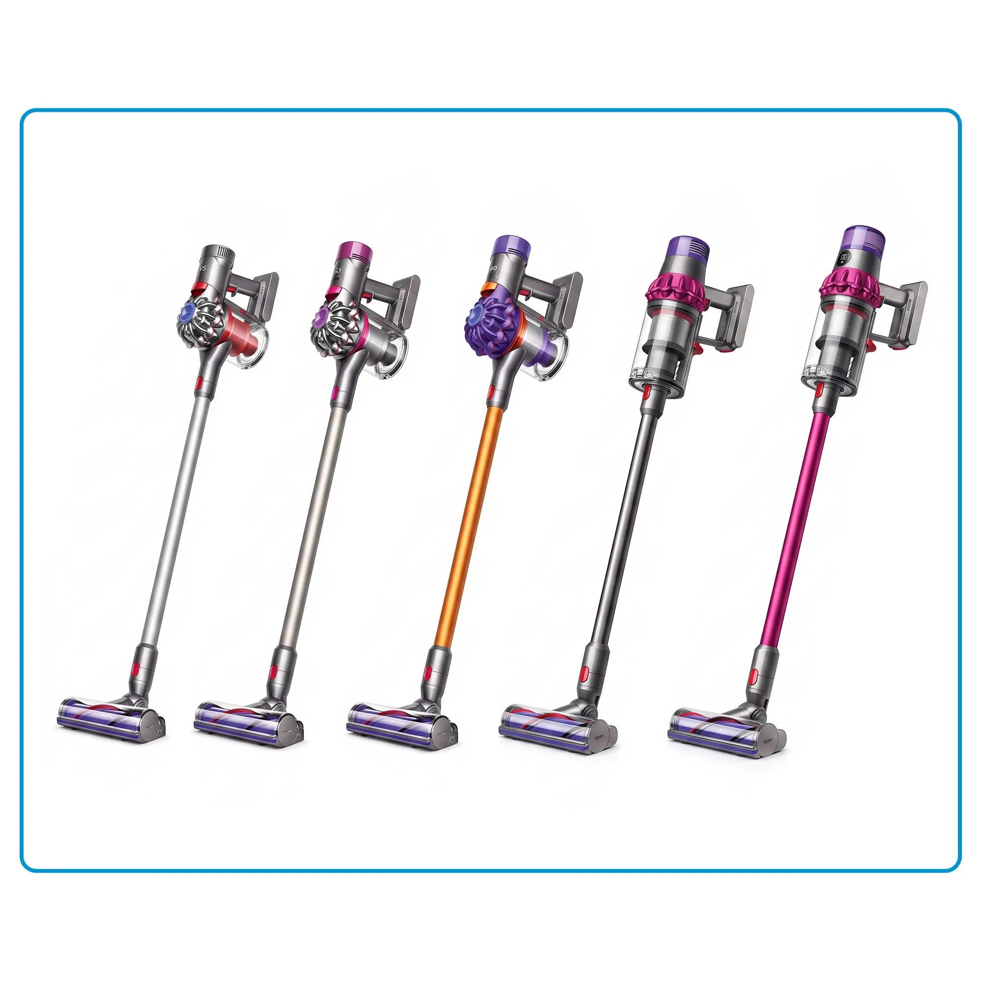 4 Devanti Vacuum Attachments 6 Pieces compatible with Dyson V5 V7 V8 V10 V11 - Grey, 4 of 9