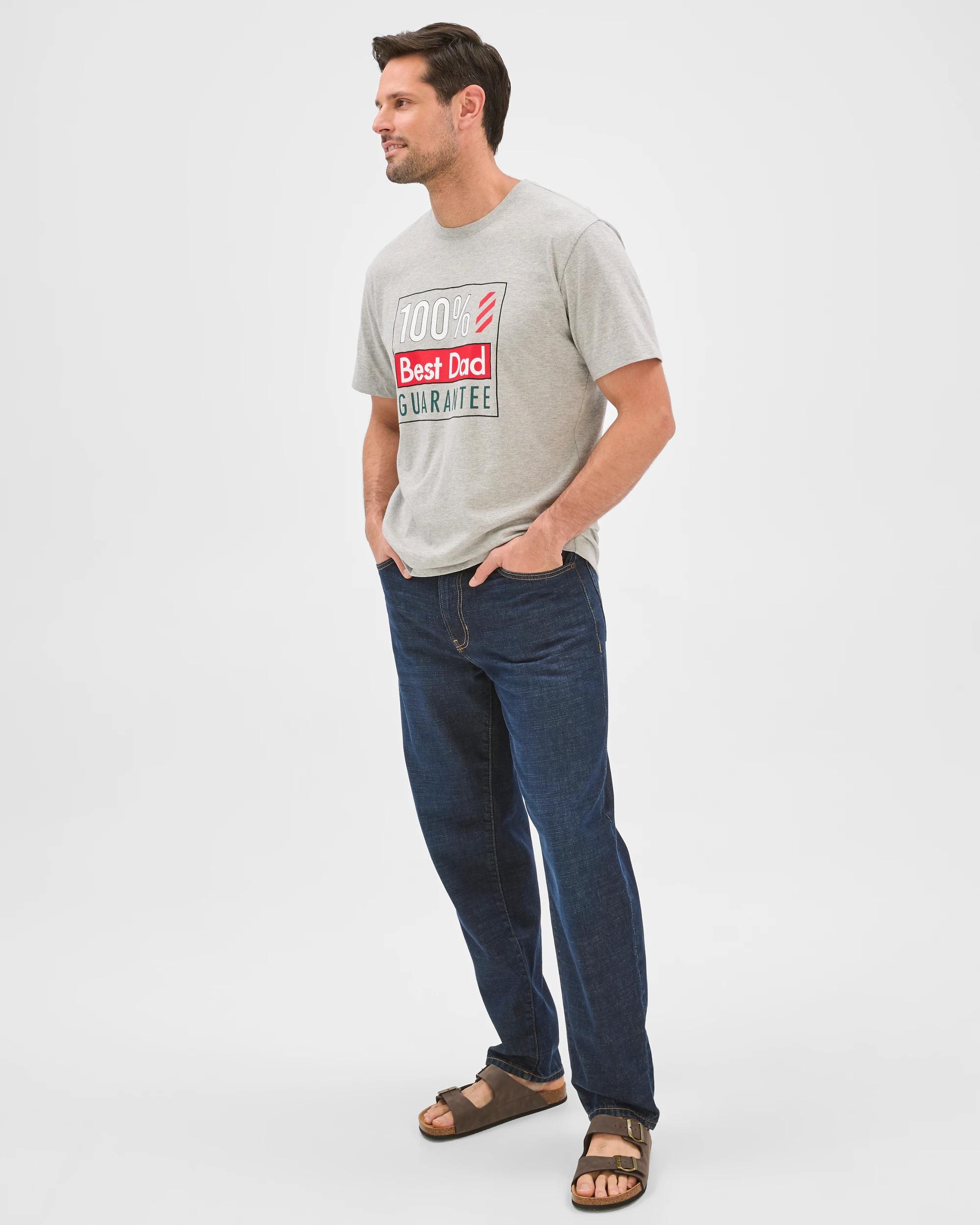 4 Target Man Australian Cotton Blend Short Sleeve T-Shirt GREY, 4 of 7