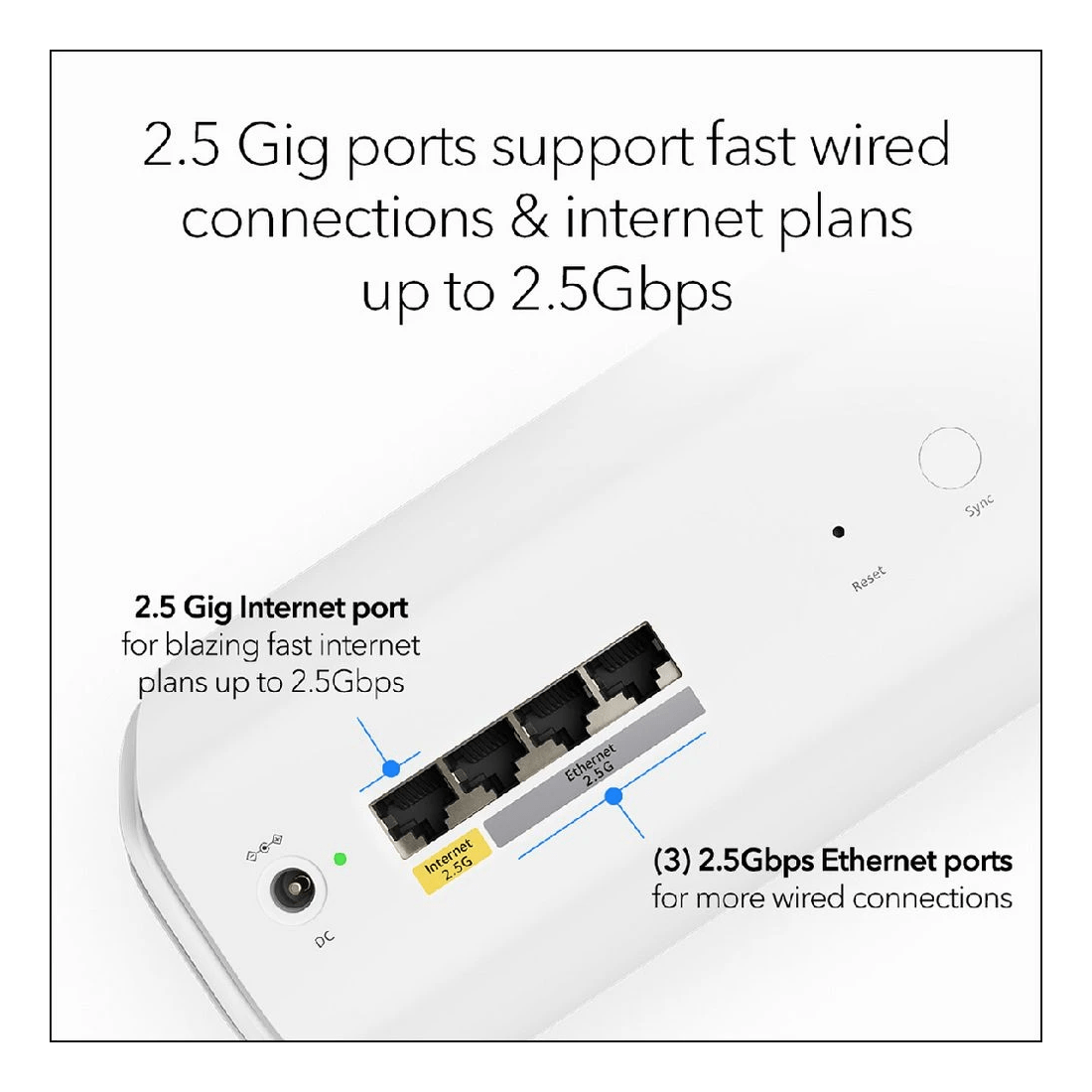 4 NETGEAR Orbi 770 BE11000 Tri Mesh WiFi 7 Router 3 Pack, 4 of 5