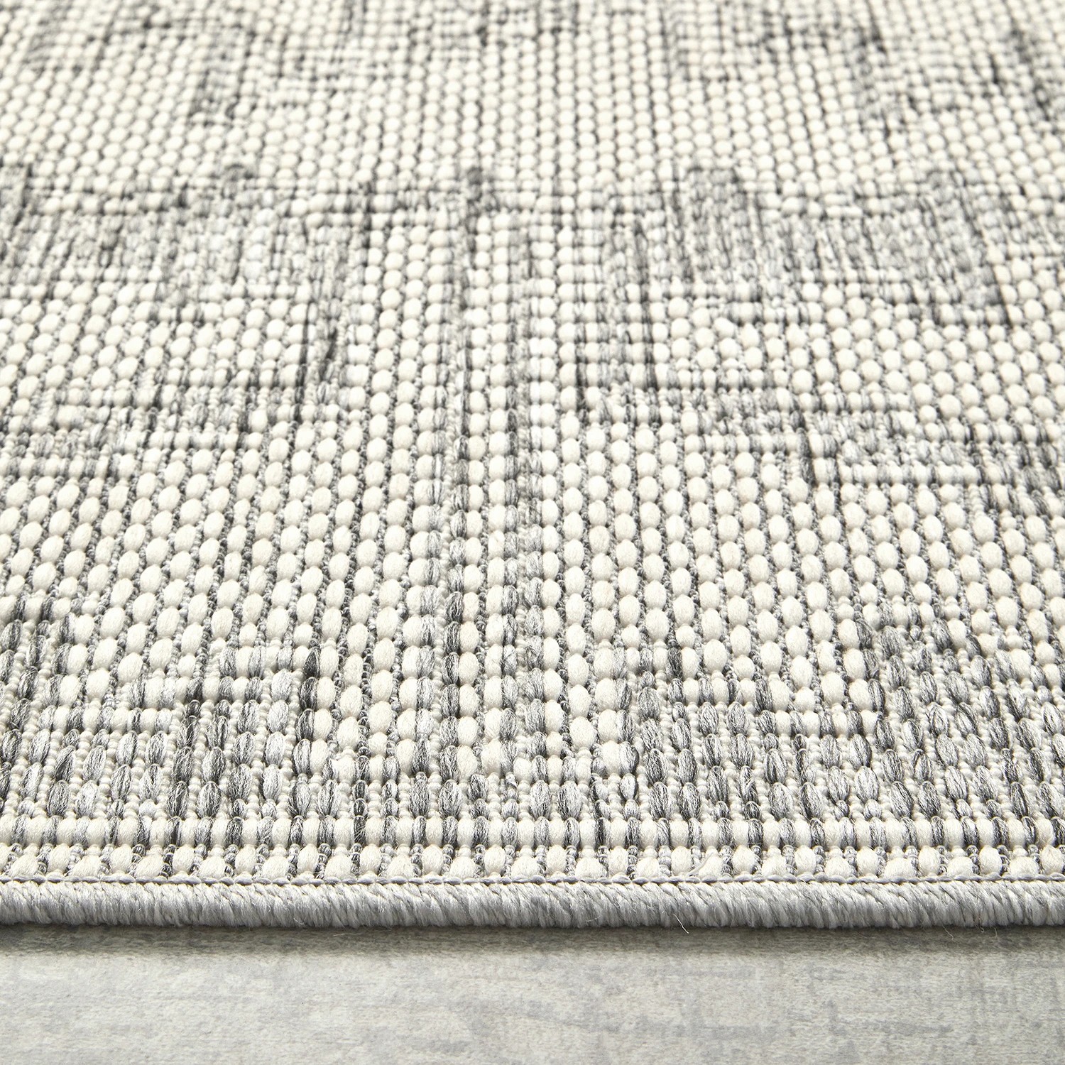 3 Common Ground Rugs Palmline Kuza Outdoor 300x80cm Runner - Medium Pet Friendly Rug - Grey, 3 of 7