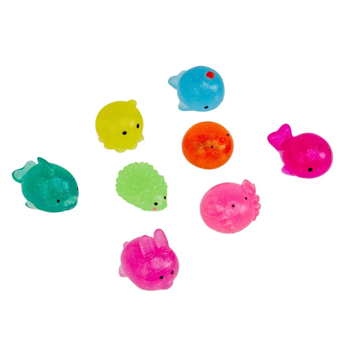 4 12 Pack ToyMania The Sensory Toy Box Squishy Sparkly Friends Set, 4 of 5