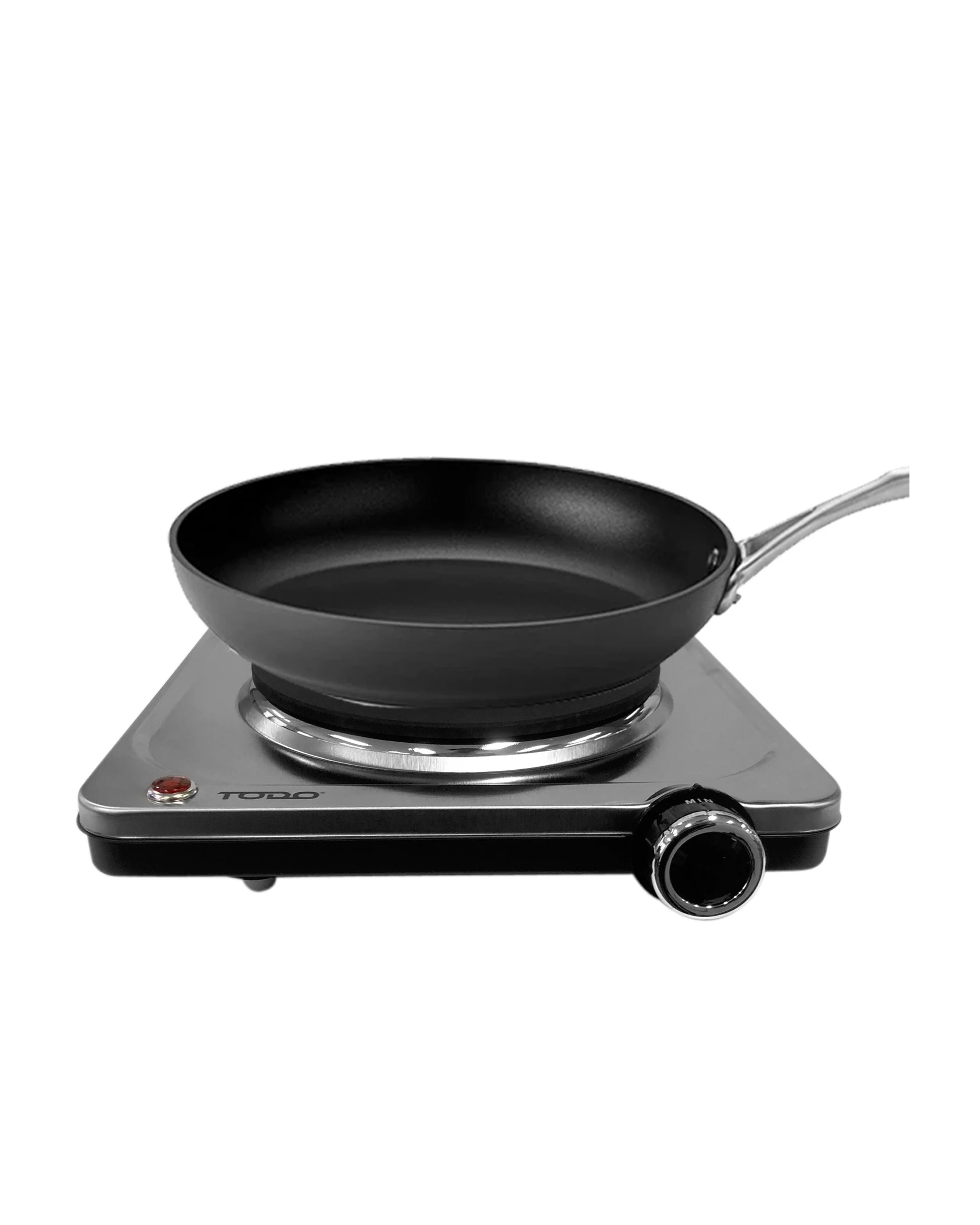 5 TODO 1500W Portable Hotplate Electric Cooktop Single Stainless Steel, 5 of 6