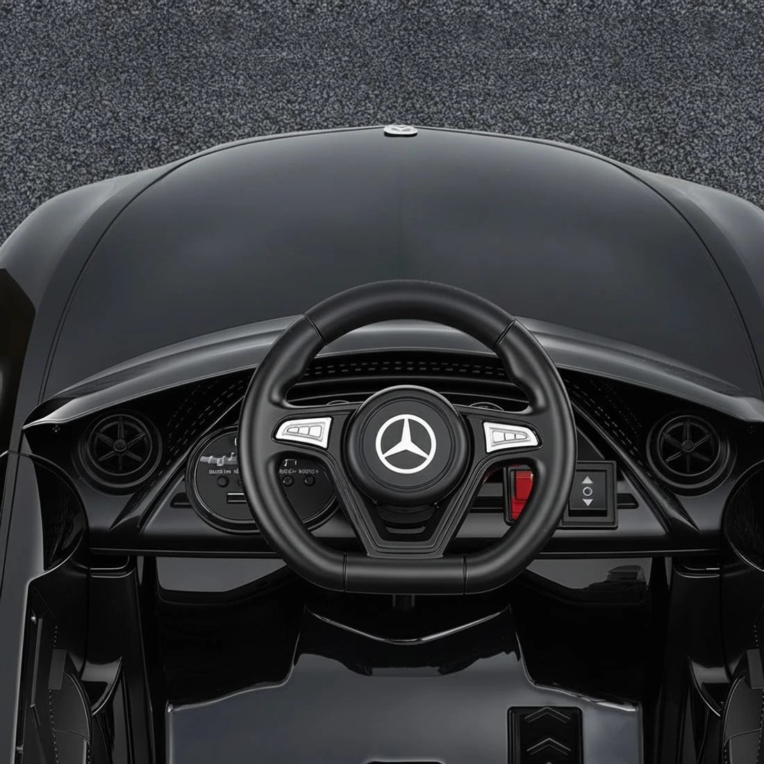 4 Kids Electric Ride On Car Licensed Outdoor Toys Cars Music Remote - Black, 4 of 5