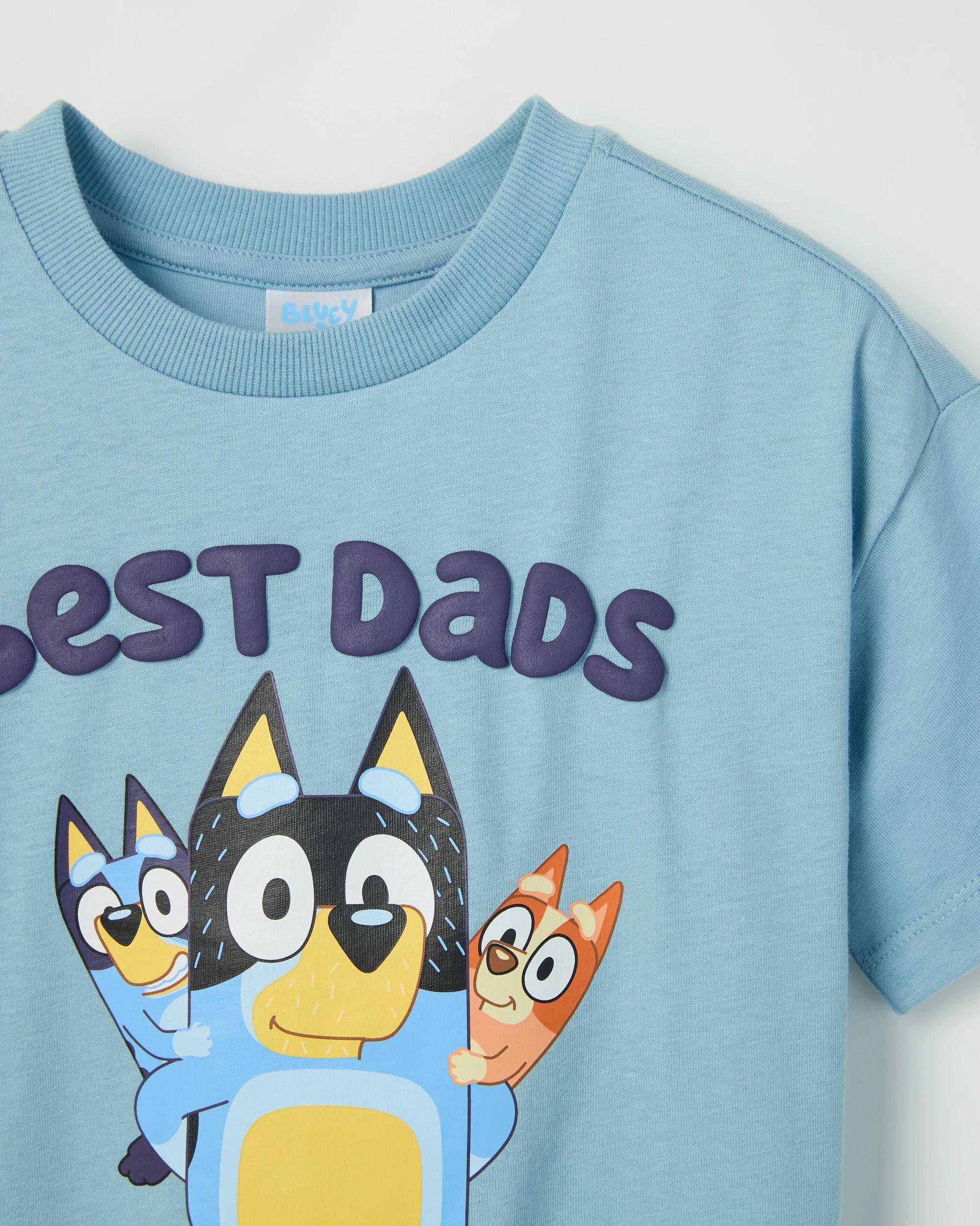 6 Bluey Australian Cotton T-Shirt BLUE, 6 of 7