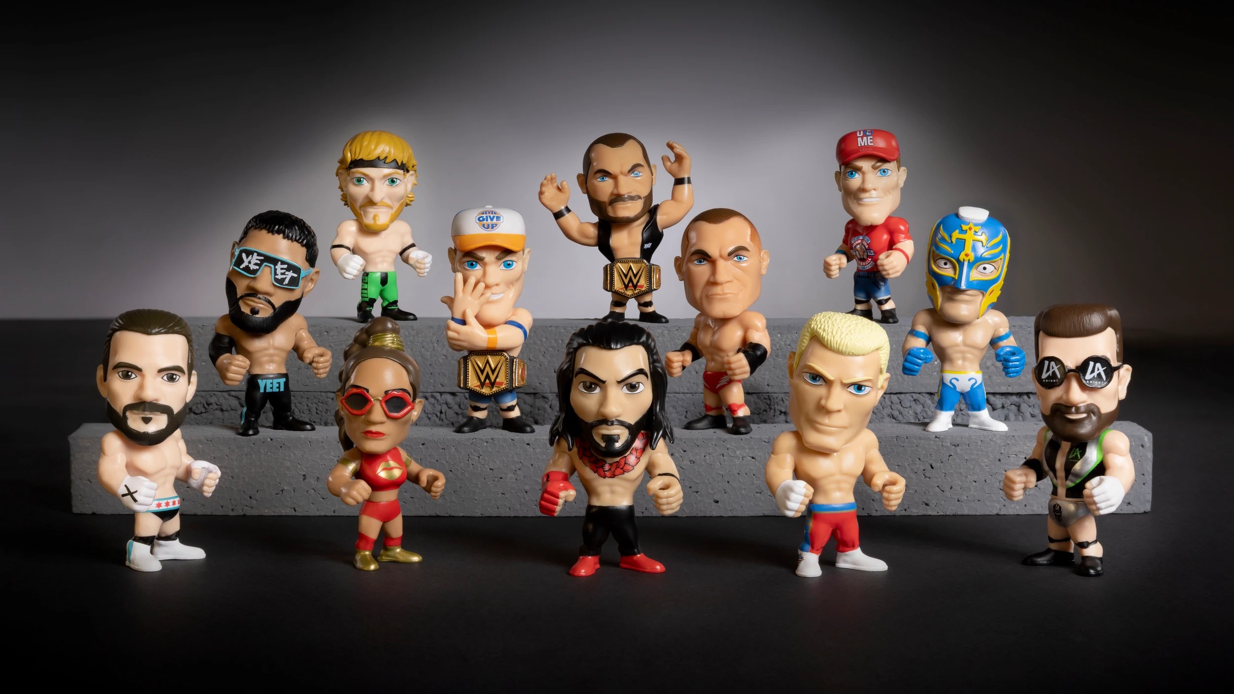 2 WWE Pop N Lock Champs - Assorted, 2 of 10