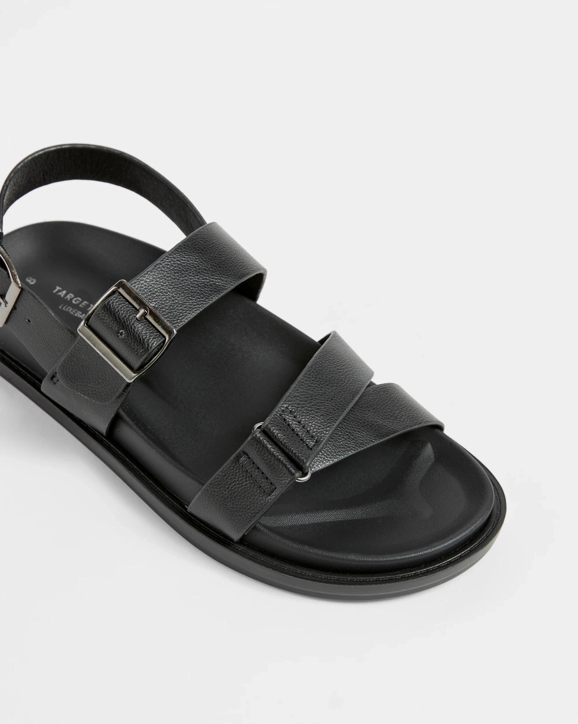 2 Target Mens Smart Slingback Sandal BLACK, 2 of 3