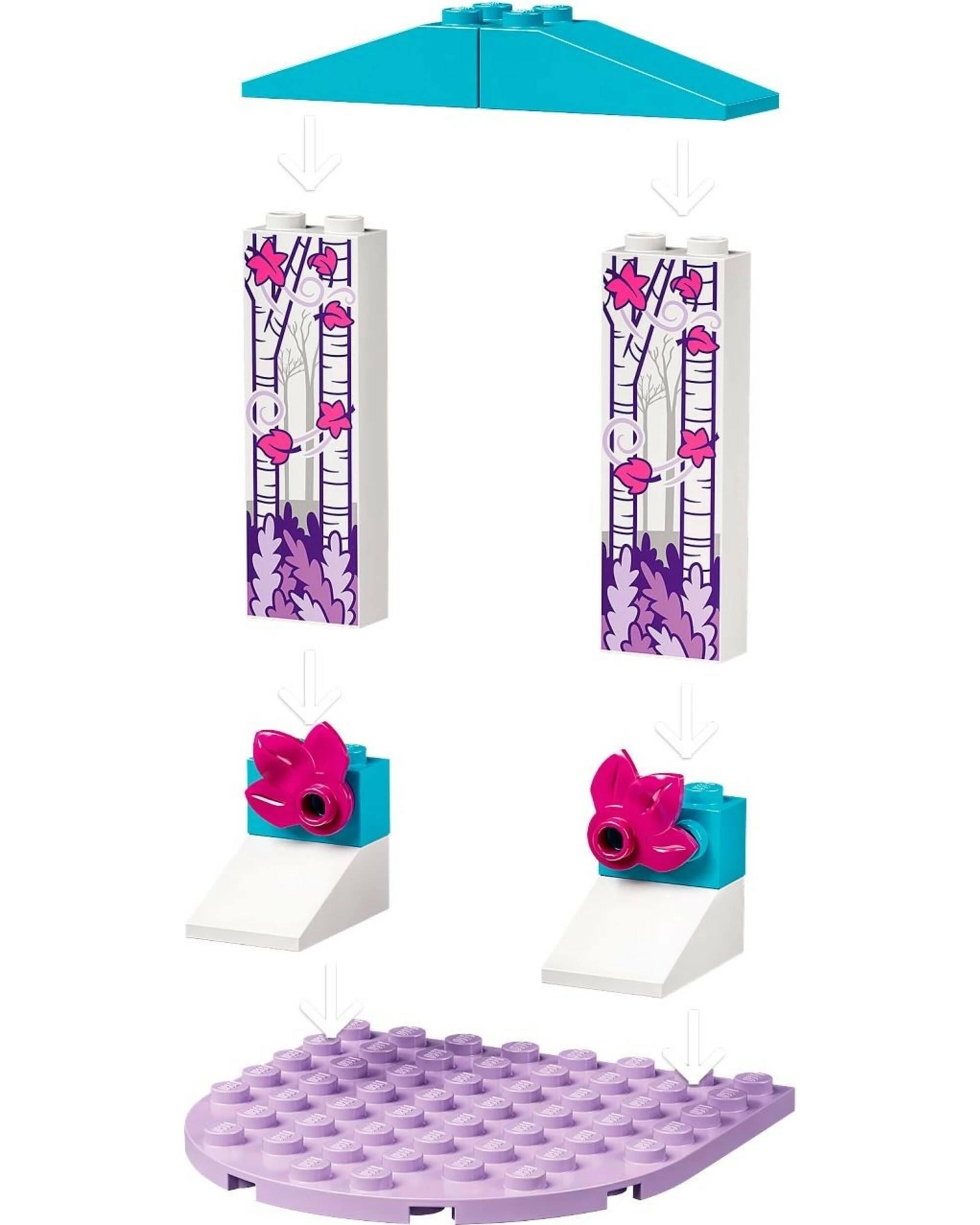 4 LEGO Disney Series 43209 Elsa and the Nokk's Ice Stable, 4 of 5