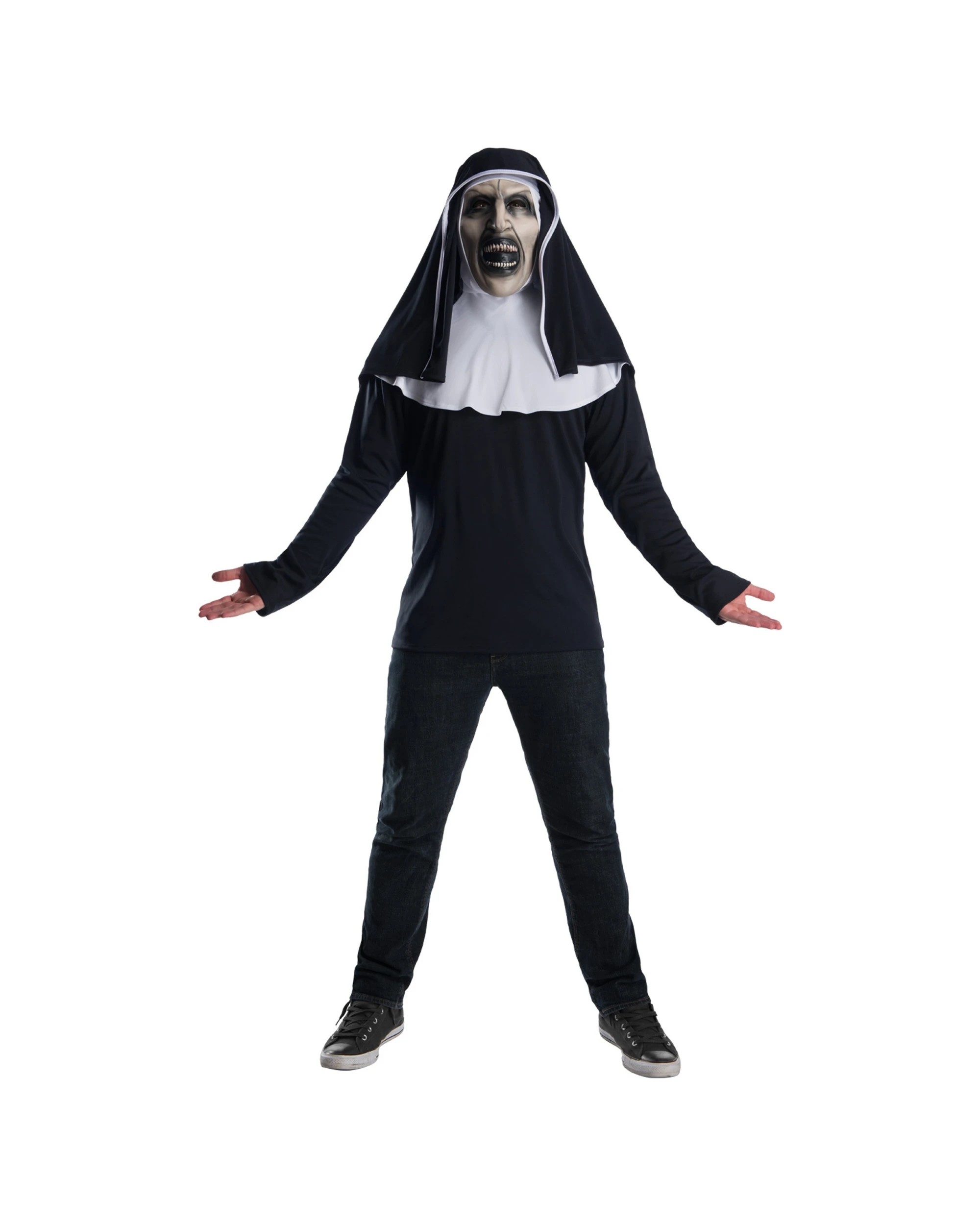 1 Rubies The Nun Dress Up Horror Costume Top Size XL - Multi, 1 of 2