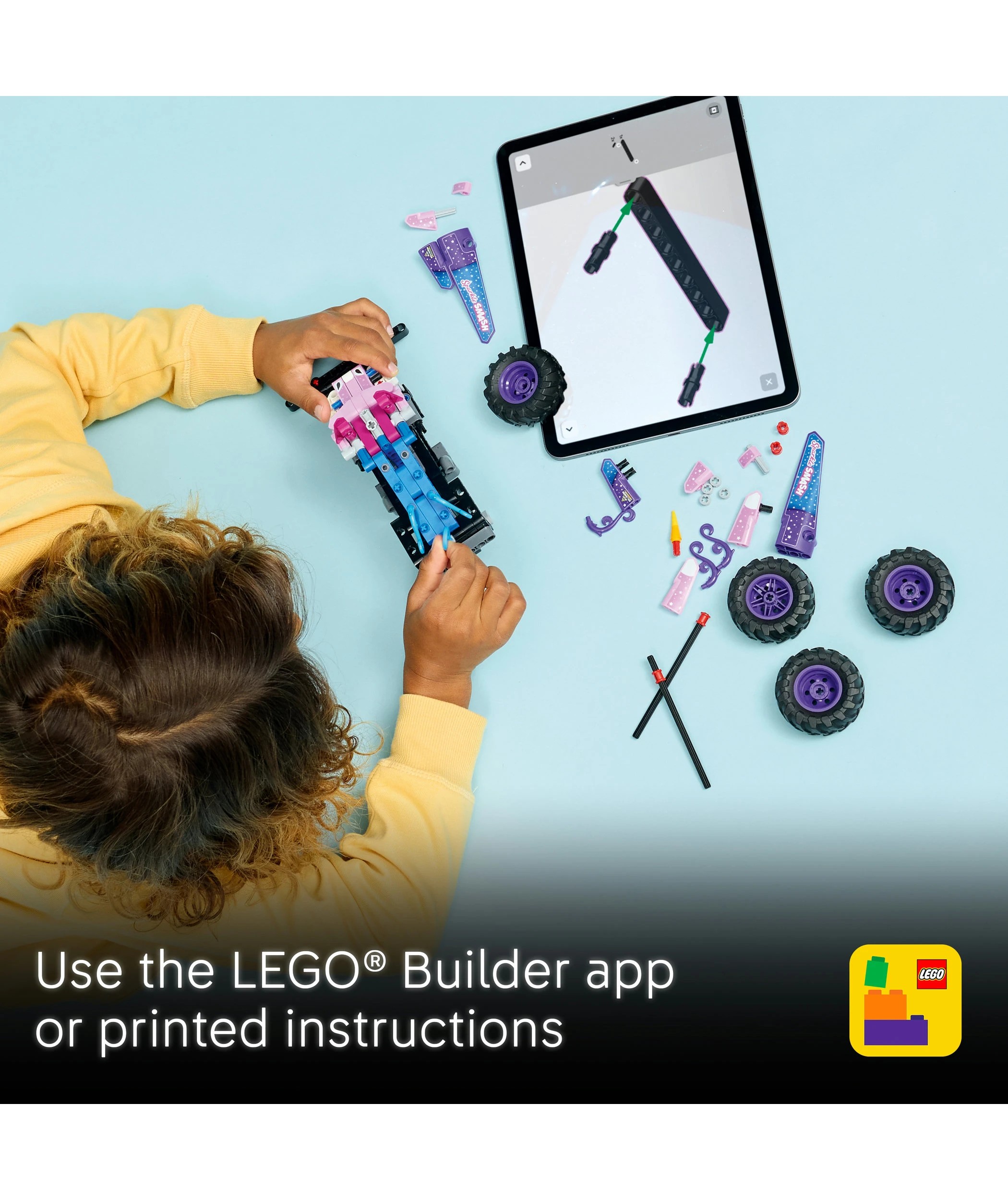 7 LEGO Technic Monster Jam Sparkle Smash Pull-Back 42220, 7 of 10