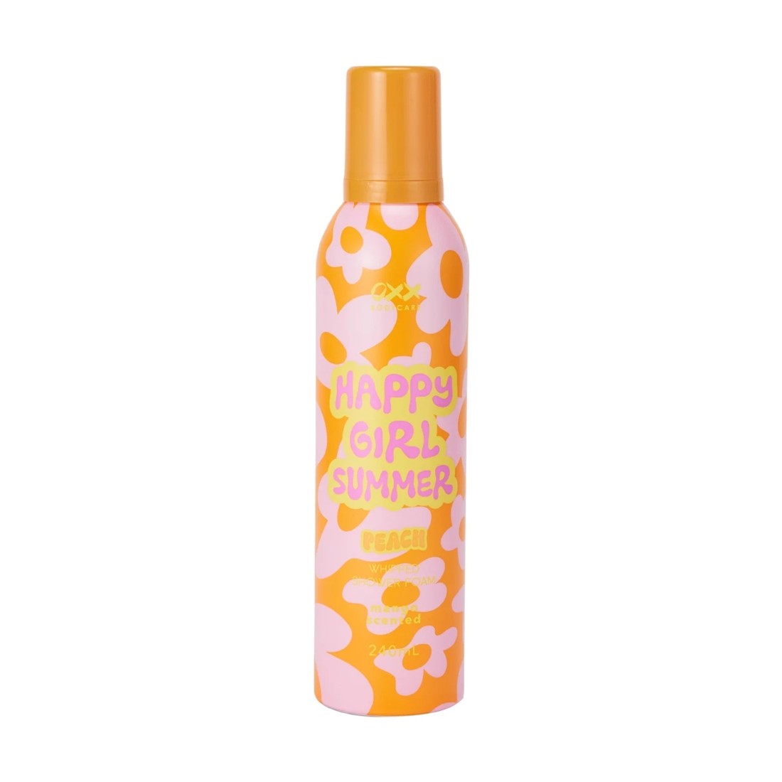 1 OXX Bodycare Happy Girl Summer Peach Whipped Shower Foam 240ml - Mango Scented, 1 of 6