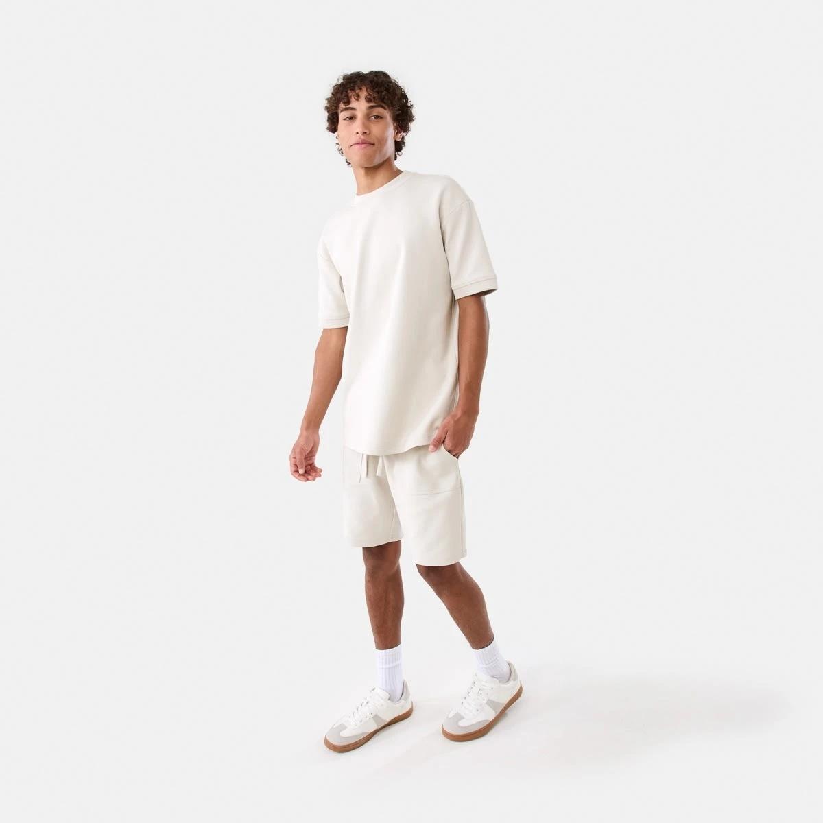 3 Oversized Interlock T-shirt DUNE, 3 of 7