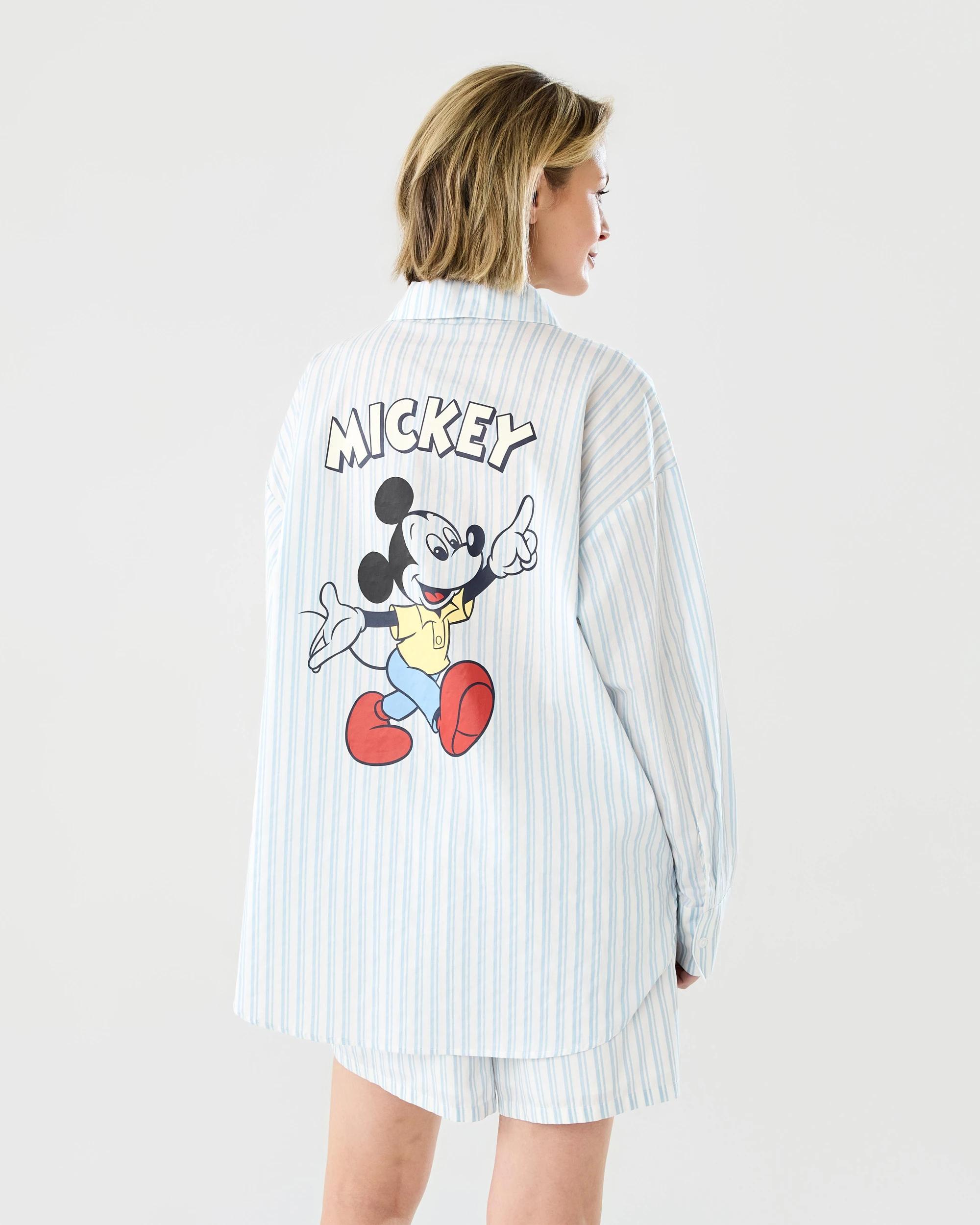 3 Mickey Mouse License Long Sleeve Shirt Mickeystrp, 3 of 10