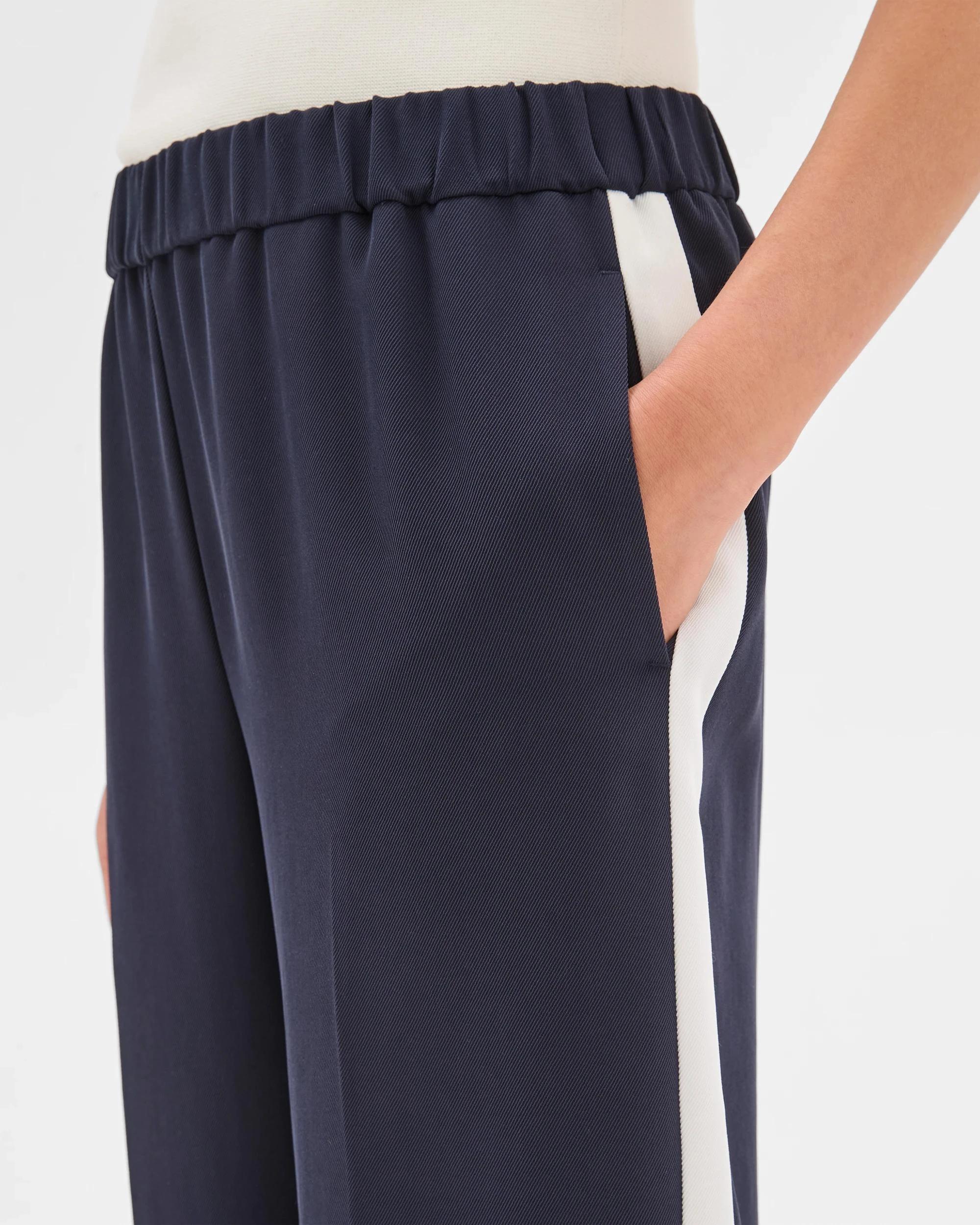 5 Relaxed Side Stripe Wide Leg Pants - Preview NAVY BLUE, 5 of 6
