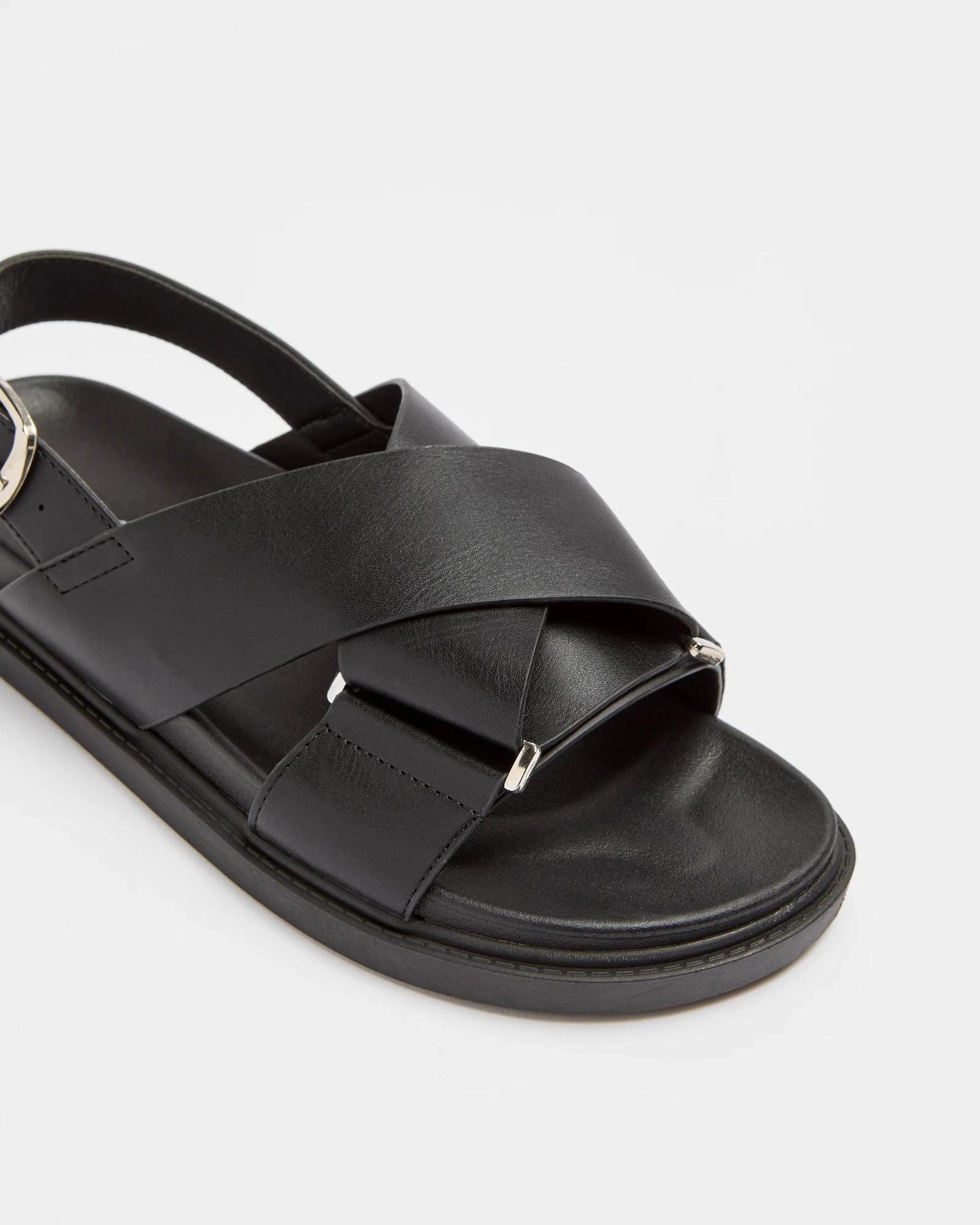 2 Target Womens Crossover Moulded Sandal - Maria BLACK, 2 of 3