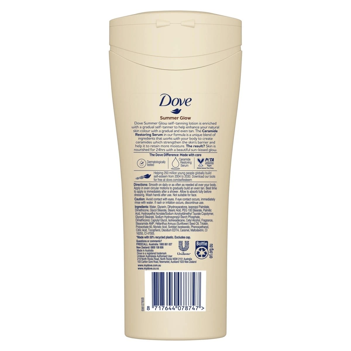 2 Dove Summer Glow Gradual Self Tanner Body Lotion 400ml, 2 of 4