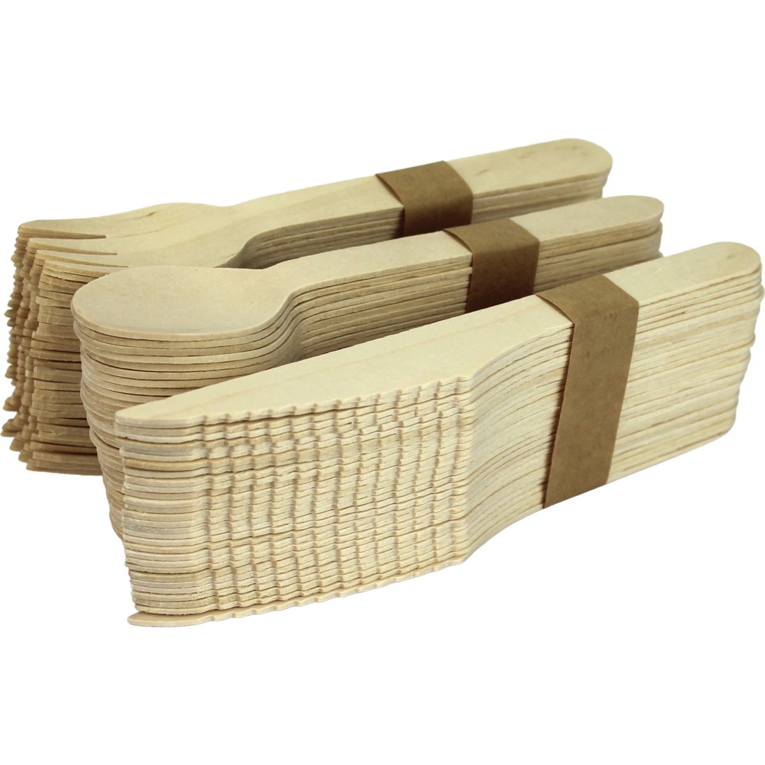 4 Party Maker Boxed Eco Wooden Cutlery Set (360 Pieces), 4 of 5