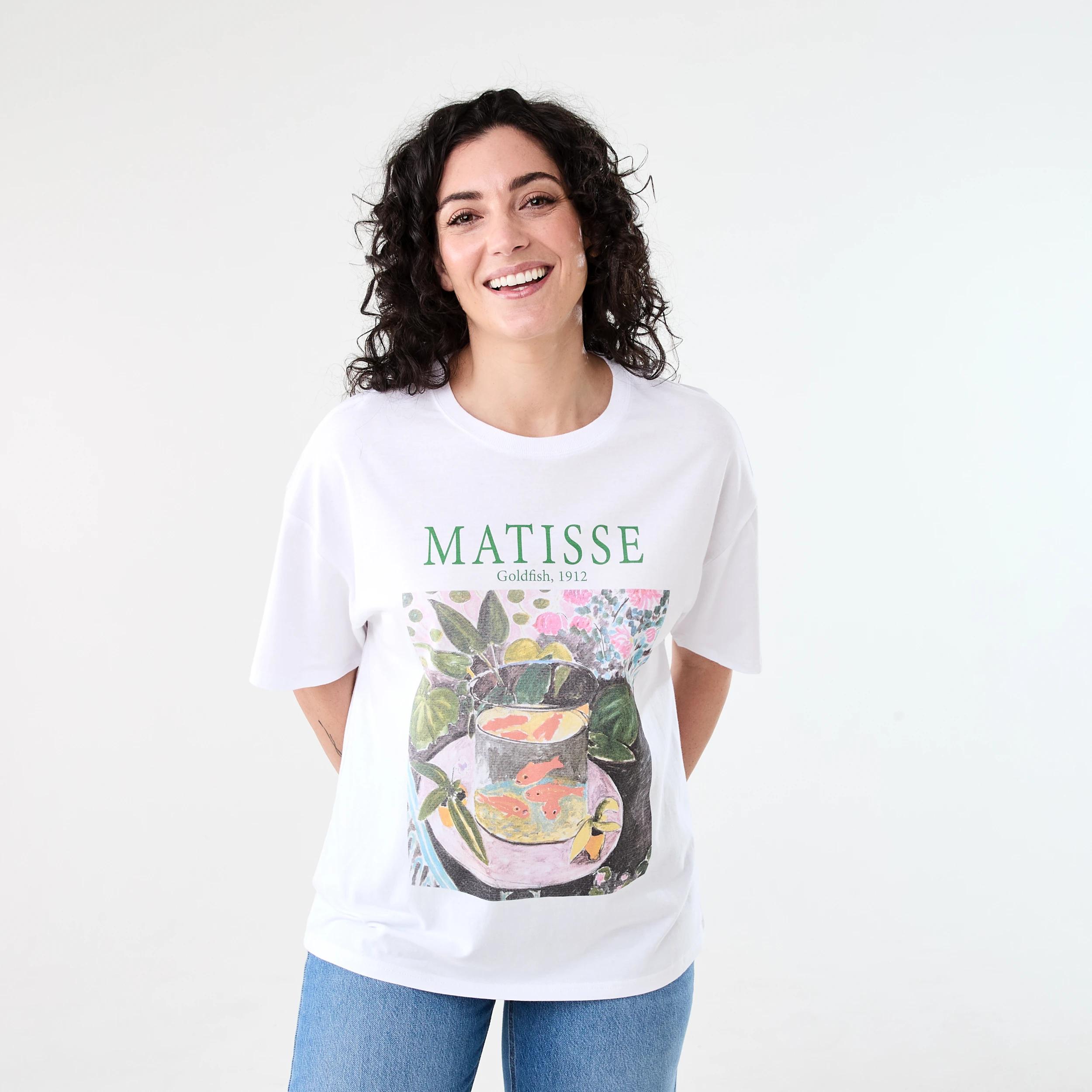 1 Matisse License Short Sleeve T-shirt MATISSE WHITE, 1 of 5