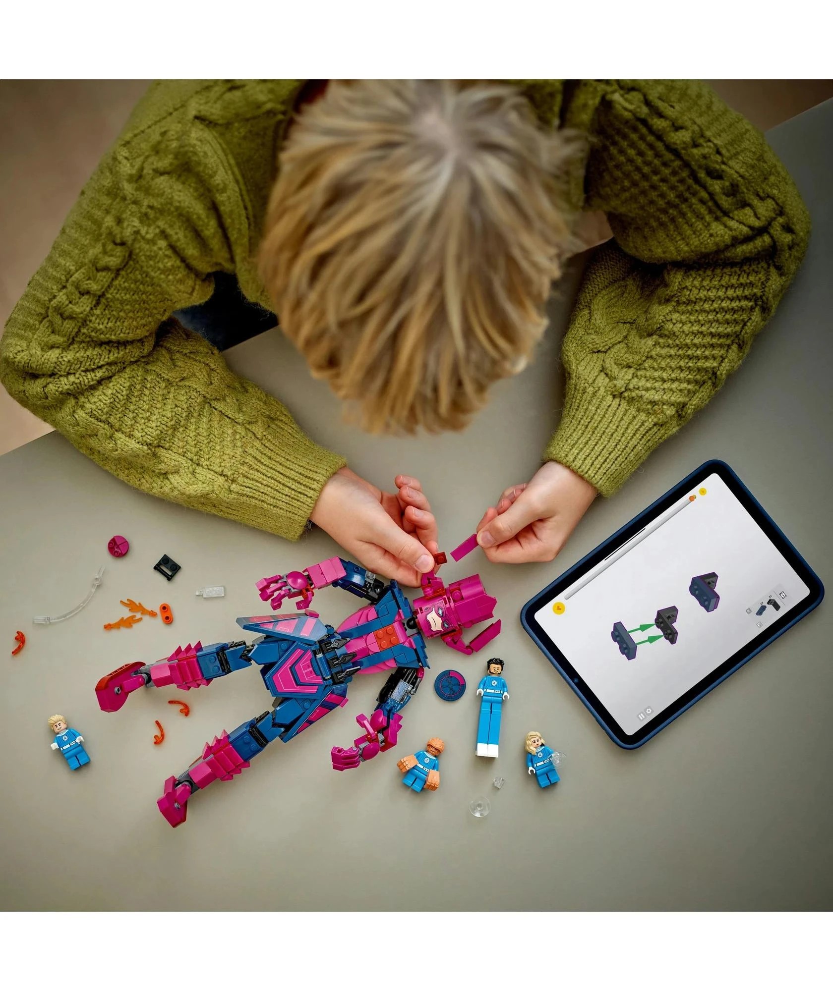 9 LEGO® Super Heroes Mavel Fantastic Four vs. Galactus Construction Figure 76316 - Multi, 9 of 10