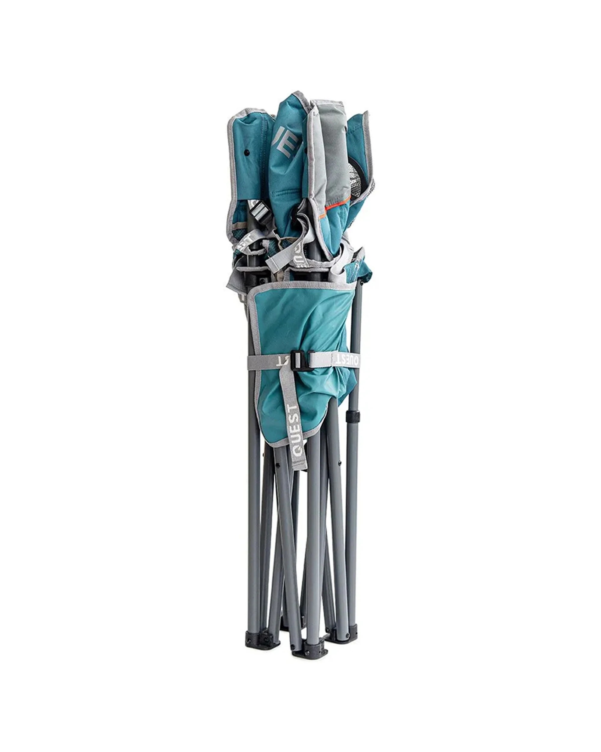 8 Quest Lite Easy Camp Chair Aluminium Adjustable Armrests 150kg 2.8kg Weight - Blue, 8 of 9