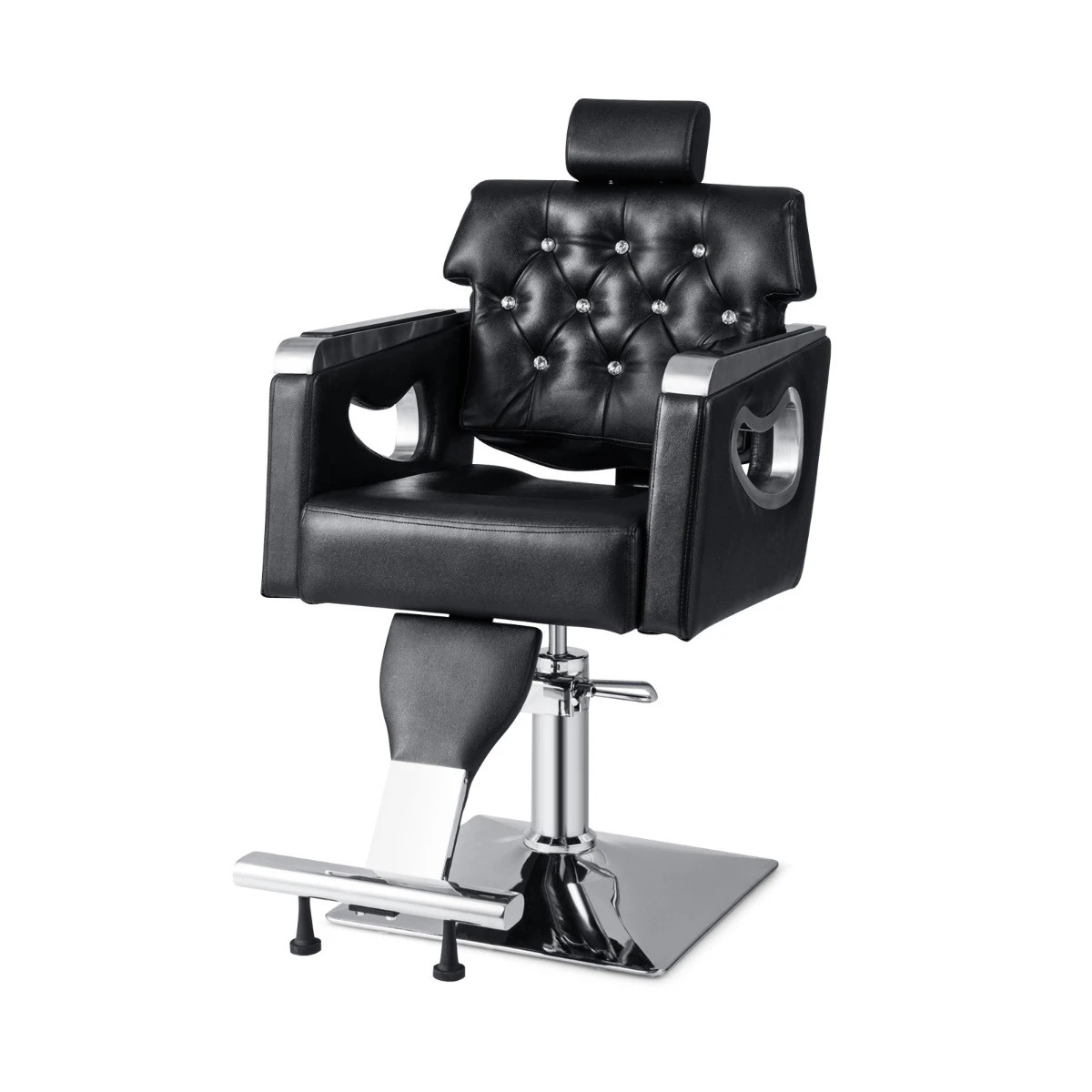 1 Costway Salon Chair Adjustable Styling Salon Chair Barber Hair Dress Chair, 1 of 3