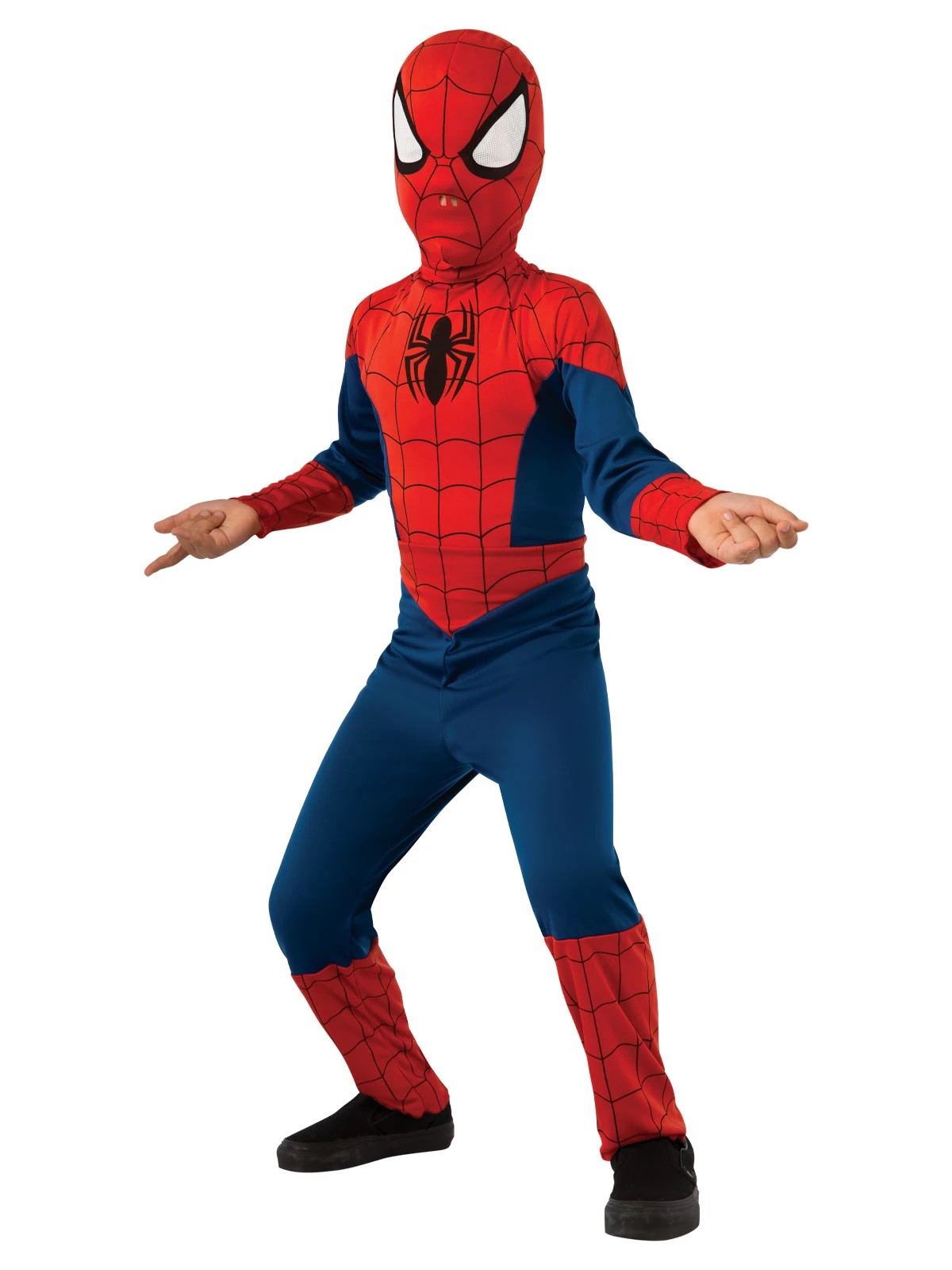 1 Marvel Spider-Man Child Costume - Ages 6-8, 1 of 6