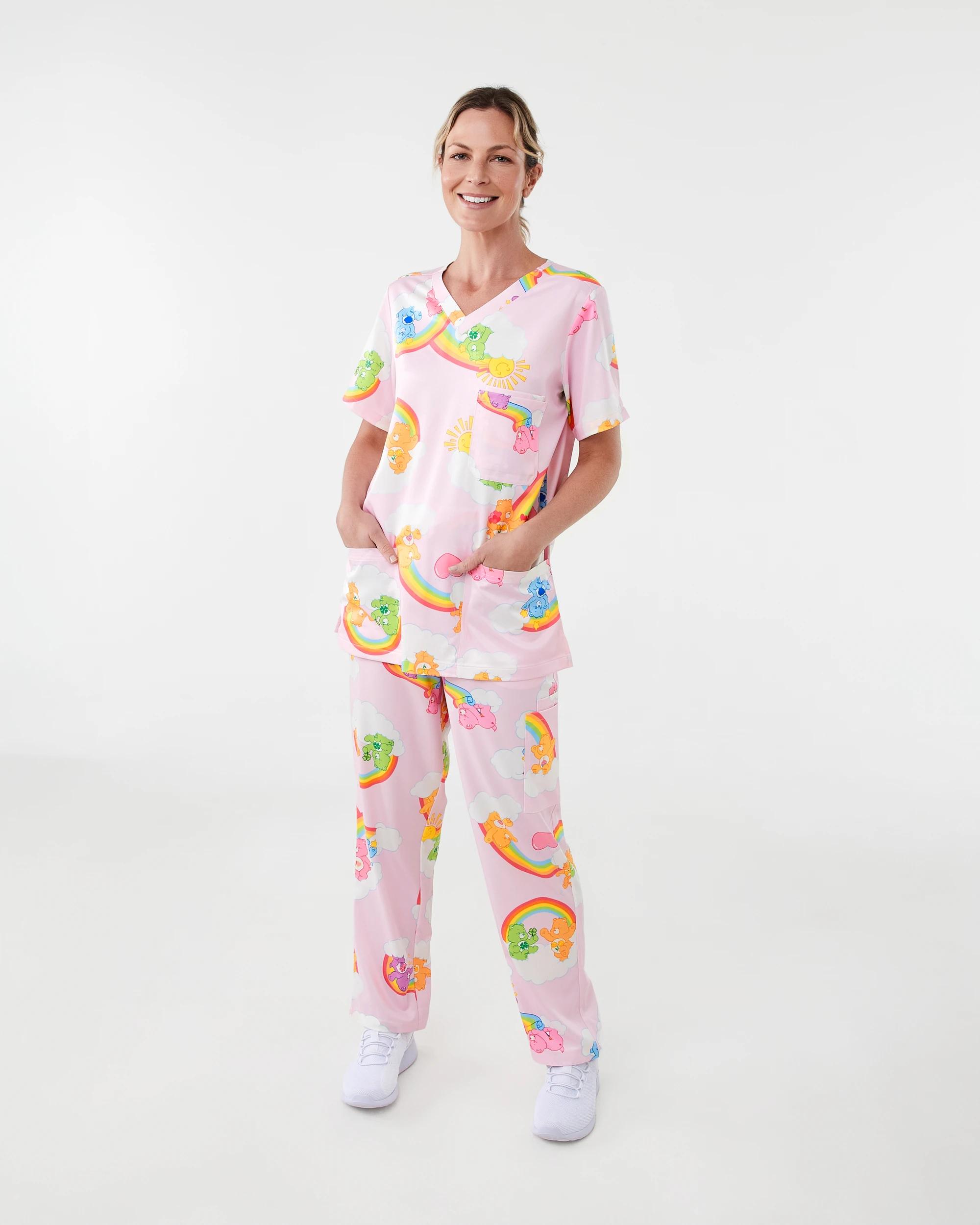 7 Workwear Care Bears License Scrub Pants Carebears, 7 of 7