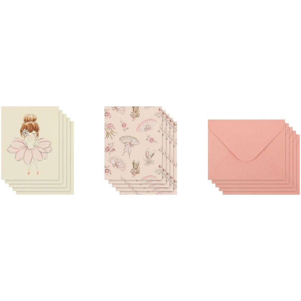 2 Otto FSC Mini Cards Ballerina 10 Pack, 2 of 2