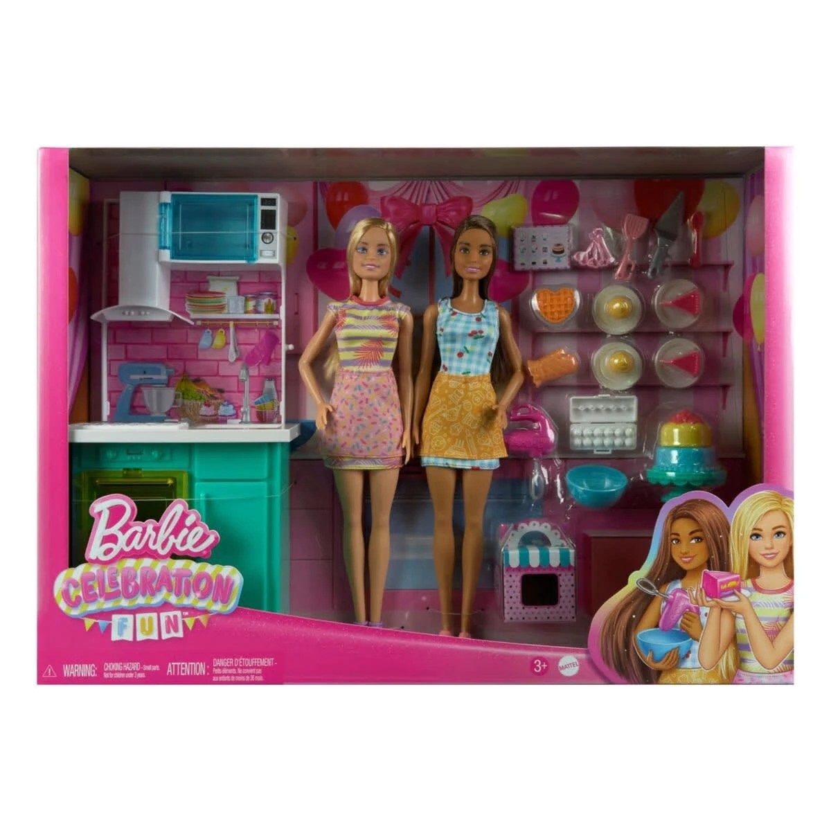 1 Barbie Celebration Fun Baking Playset, 1 of 5