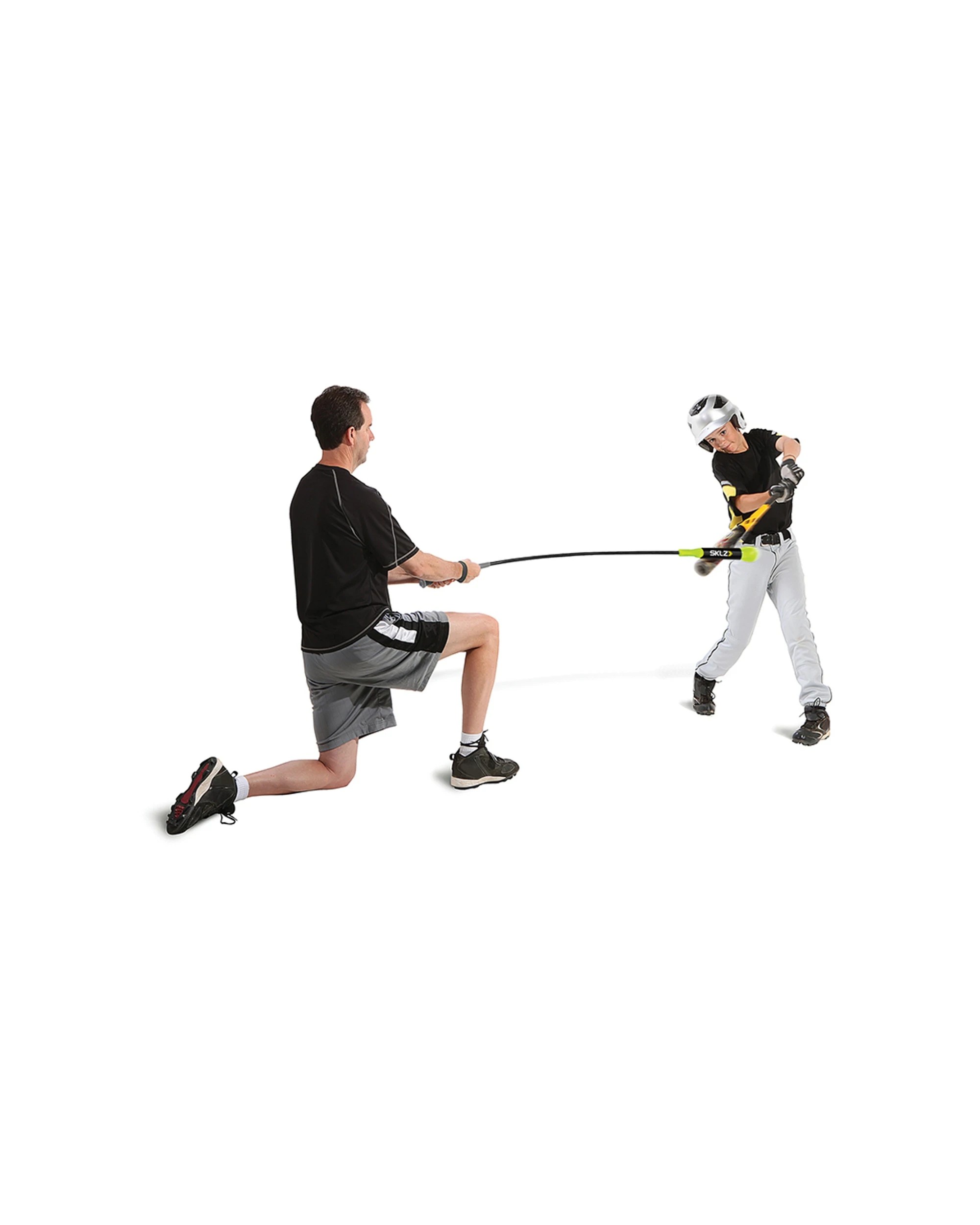 2 Sklz 58 Target Swing Softball Baseball Trainer Batting Practice Training Aid - Black, 2 of 4