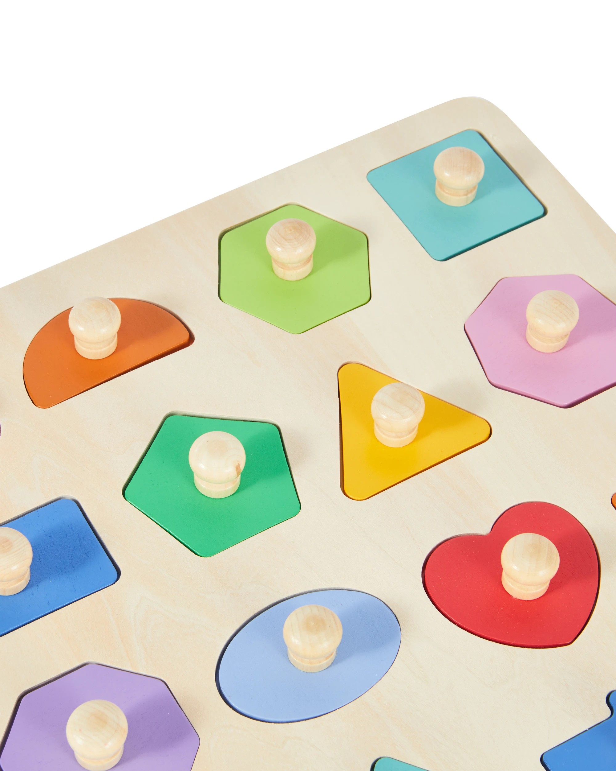 5 Wooden Shape Puzzle, 5 of 5