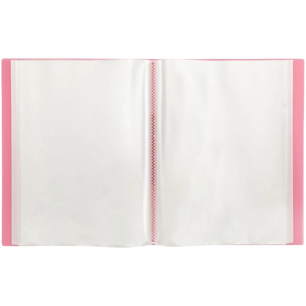 2 King Jim A4 Fixed Display Book 60 Pocket Pink, 2 of 3